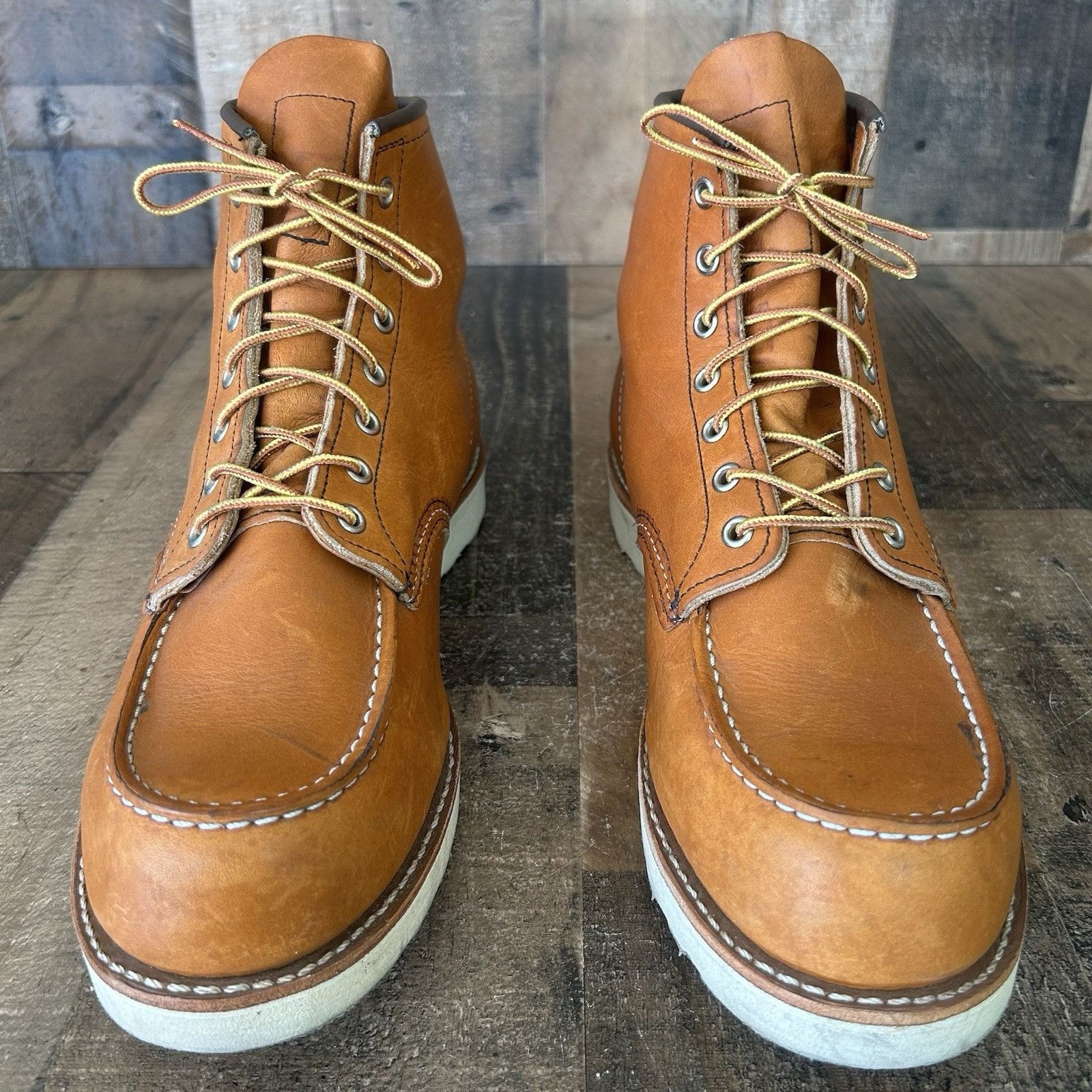 Red Wing Red Wing 875 Moc Toe Work Boots Mens 12 EE Size US 12 / EU 45 - 3 Thumbnail
