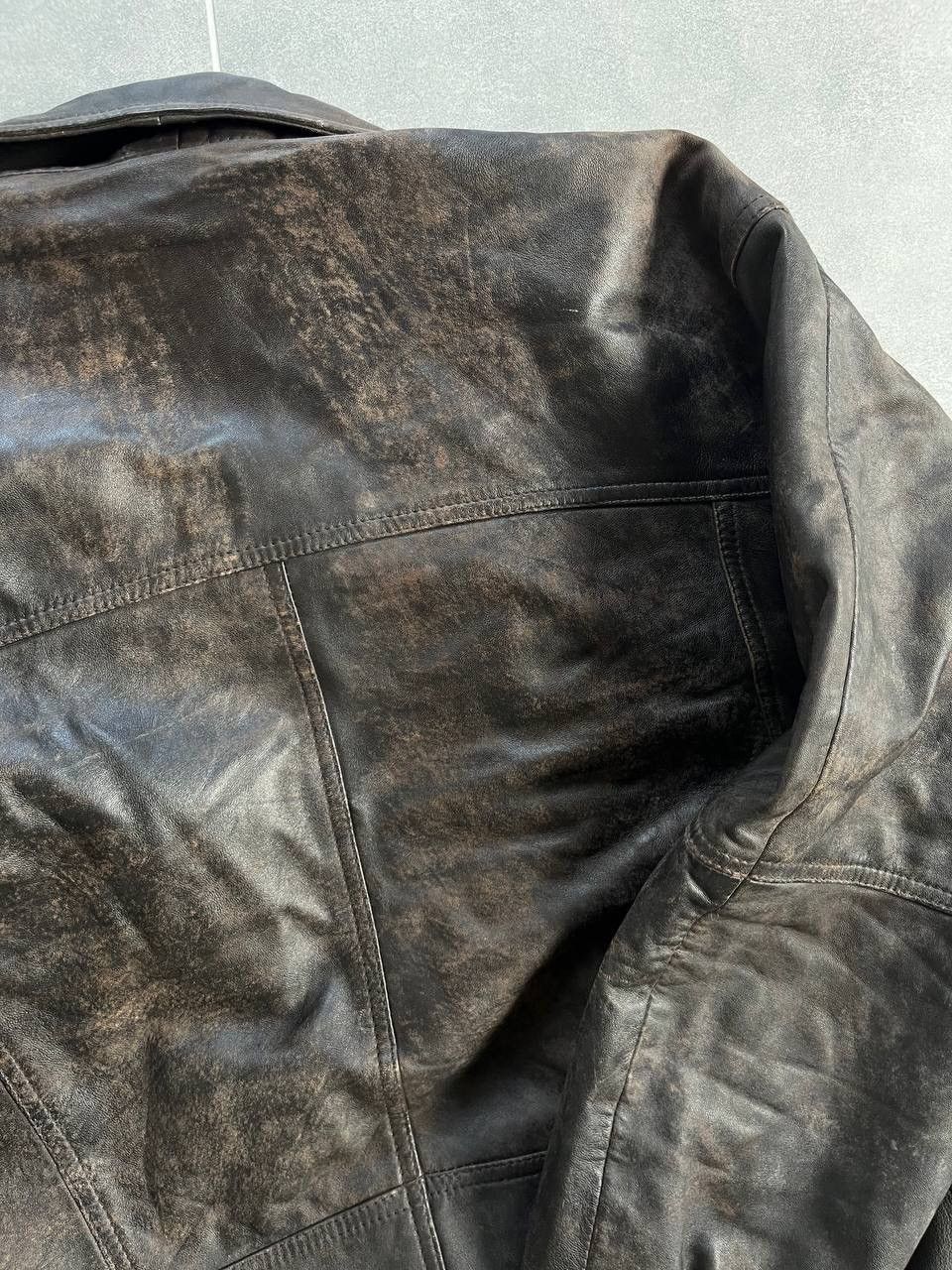 Genuine Leather Vintage Lakeland Distressed Leather Pilot Bomber Size US M / EU 48-50 / 2 - 9 Thumbnail