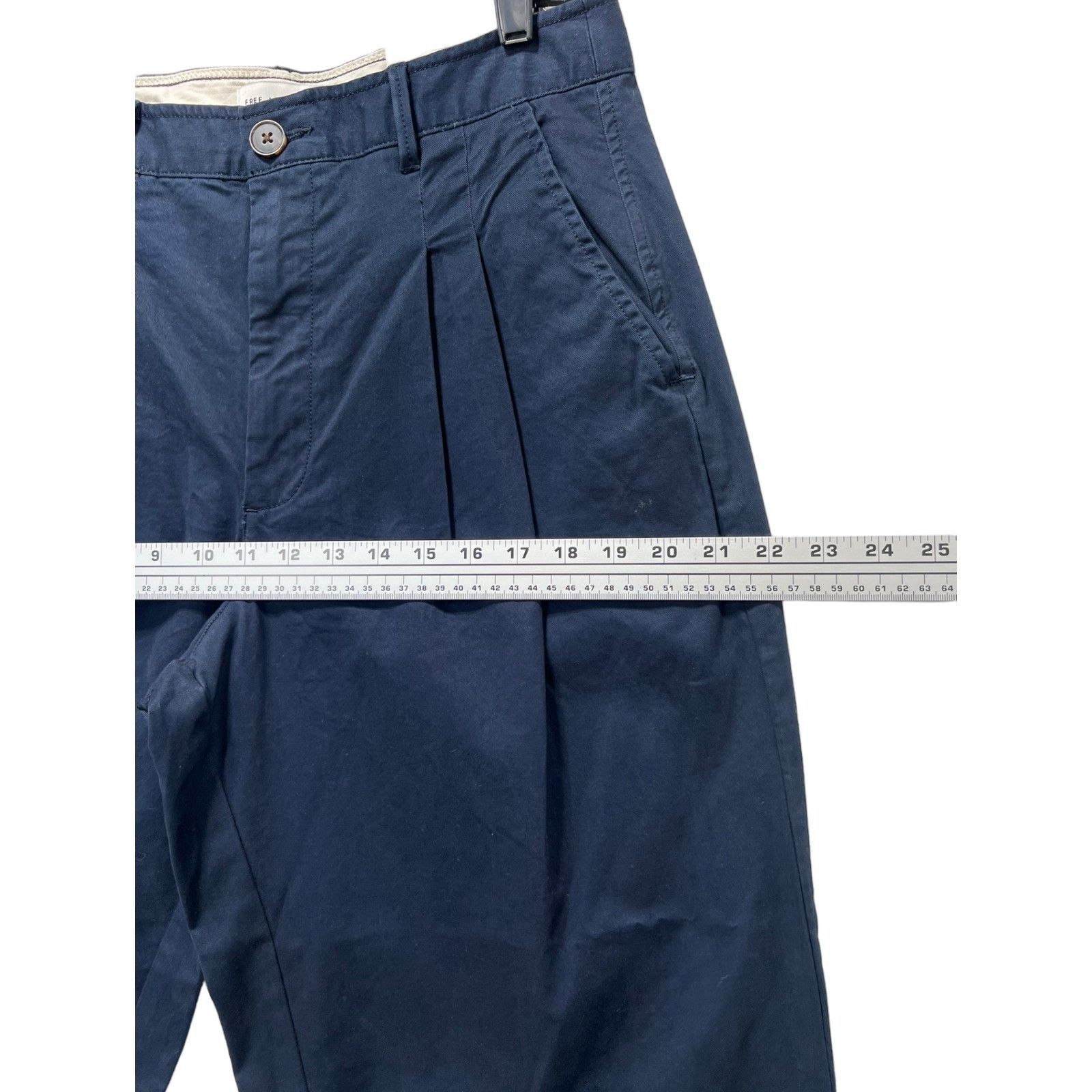 Other Free Assembly - Women's Wide Leg Chino Pants - Blue - 8 Size 30" / US 8 / IT 44 - 6 Thumbnail