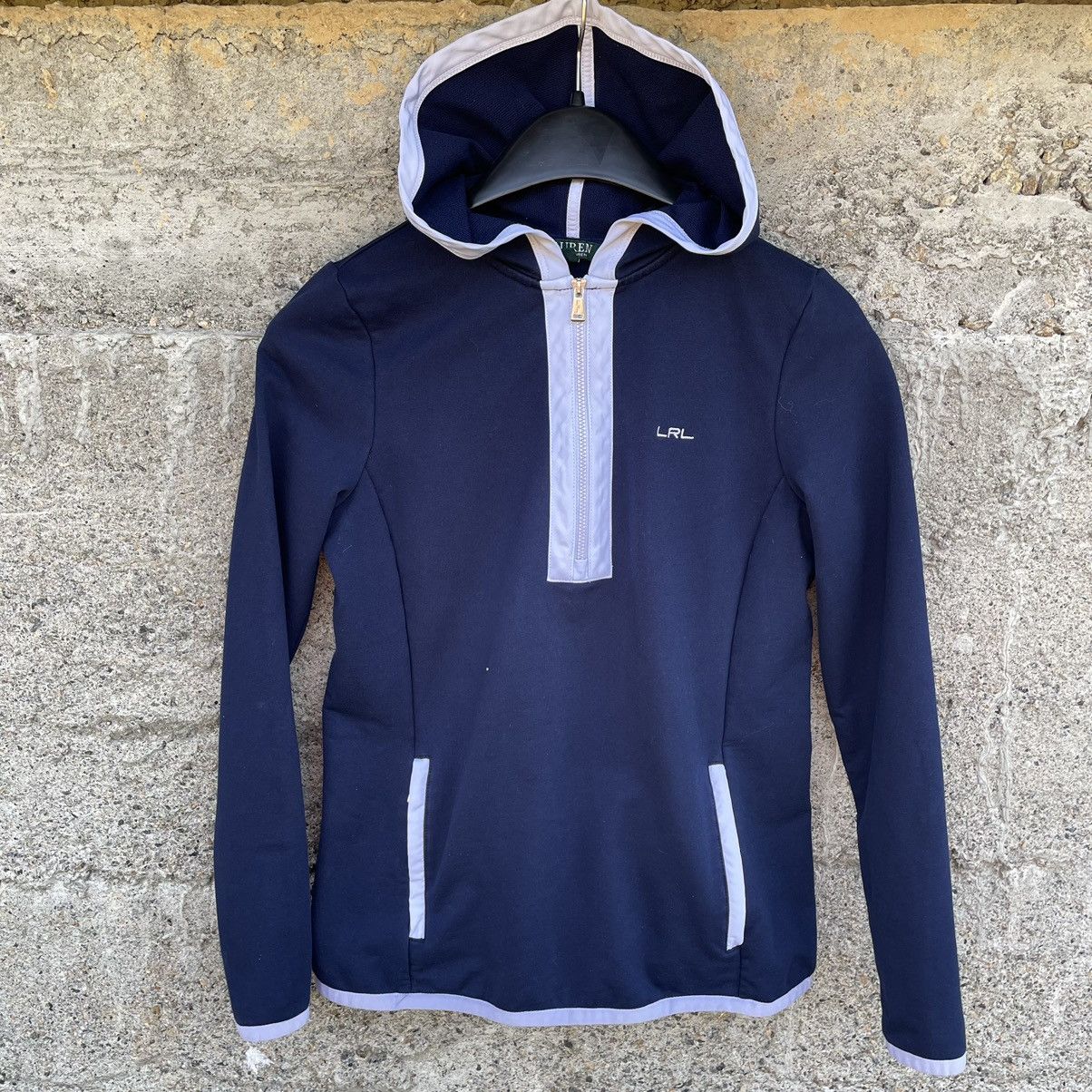 Polo Ralph Lauren Vintage Polo Ralph Lauren Hoodie Zip 1/4 90s Y2K USA Size S / US 4 / IT 40 - 2 Thumbnail