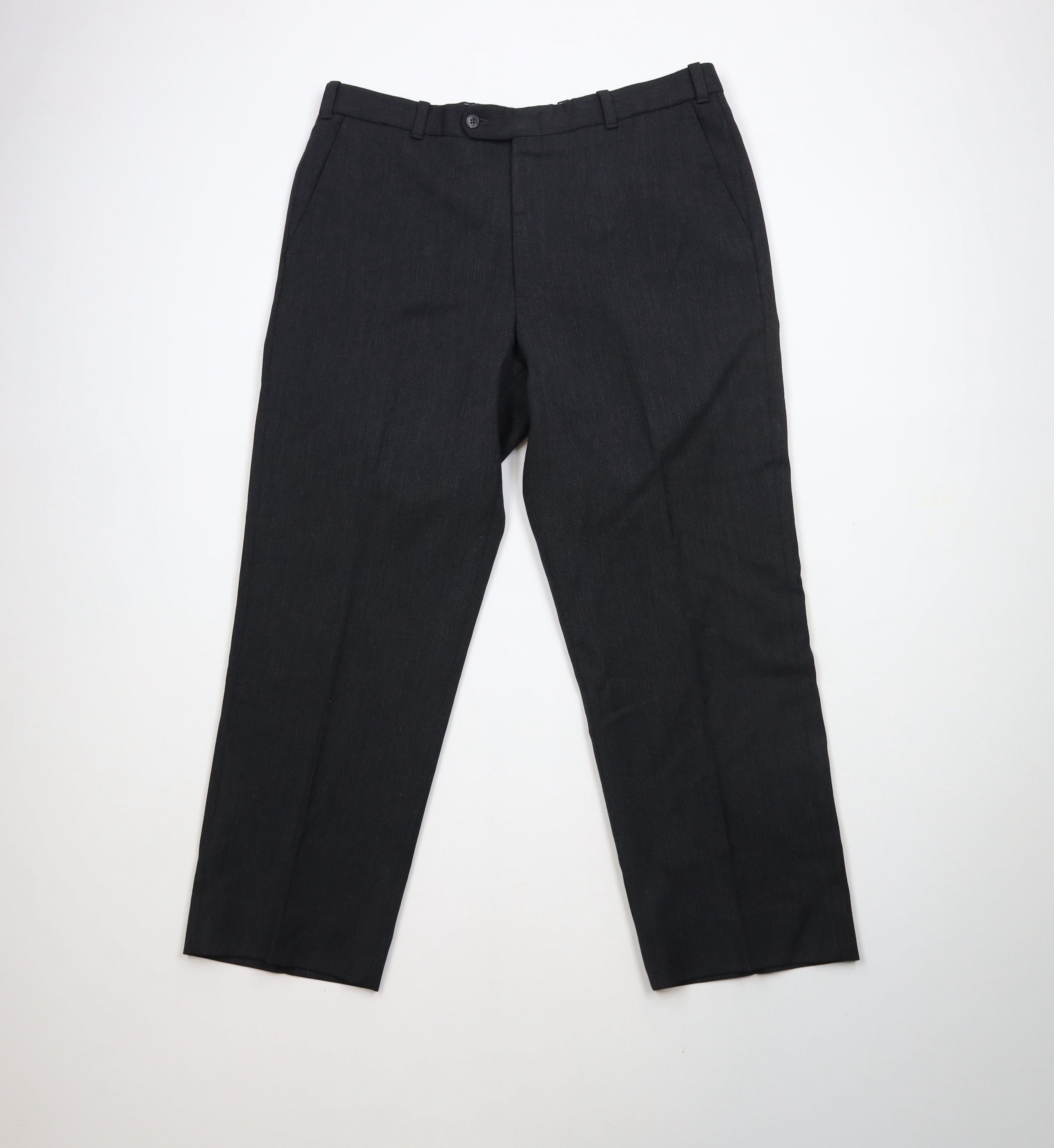 Vintage Vintage 90s Streetwear Wide Leg Chino Pants Charcoal Gray Size US 36 / EU 52 - 1 Thumbnail