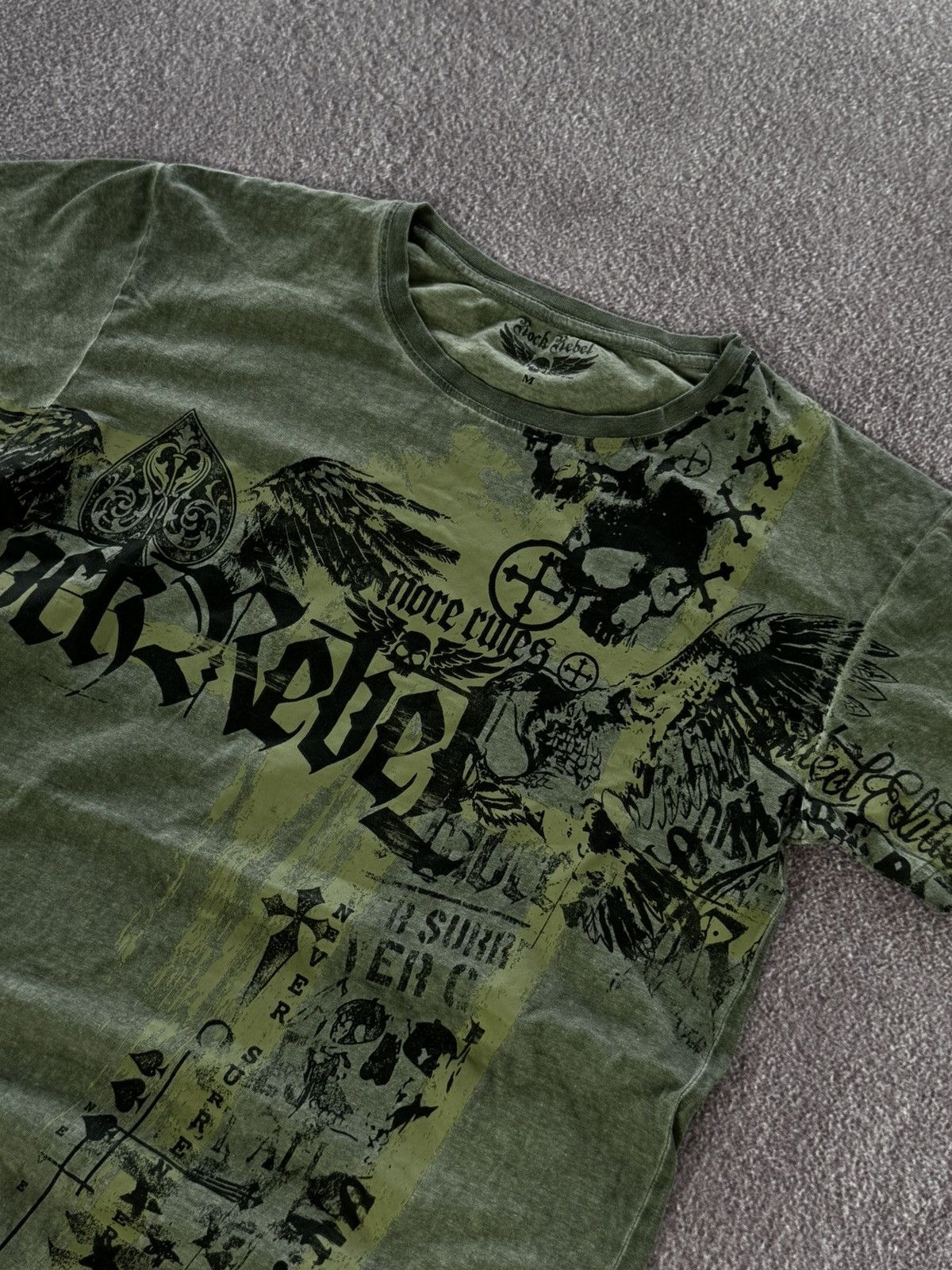 Vintage Rock Rebel Cyber Grunge 00s Streetwear T-Shirt Size US M / EU 48-50 / 2 - 6 Thumbnail