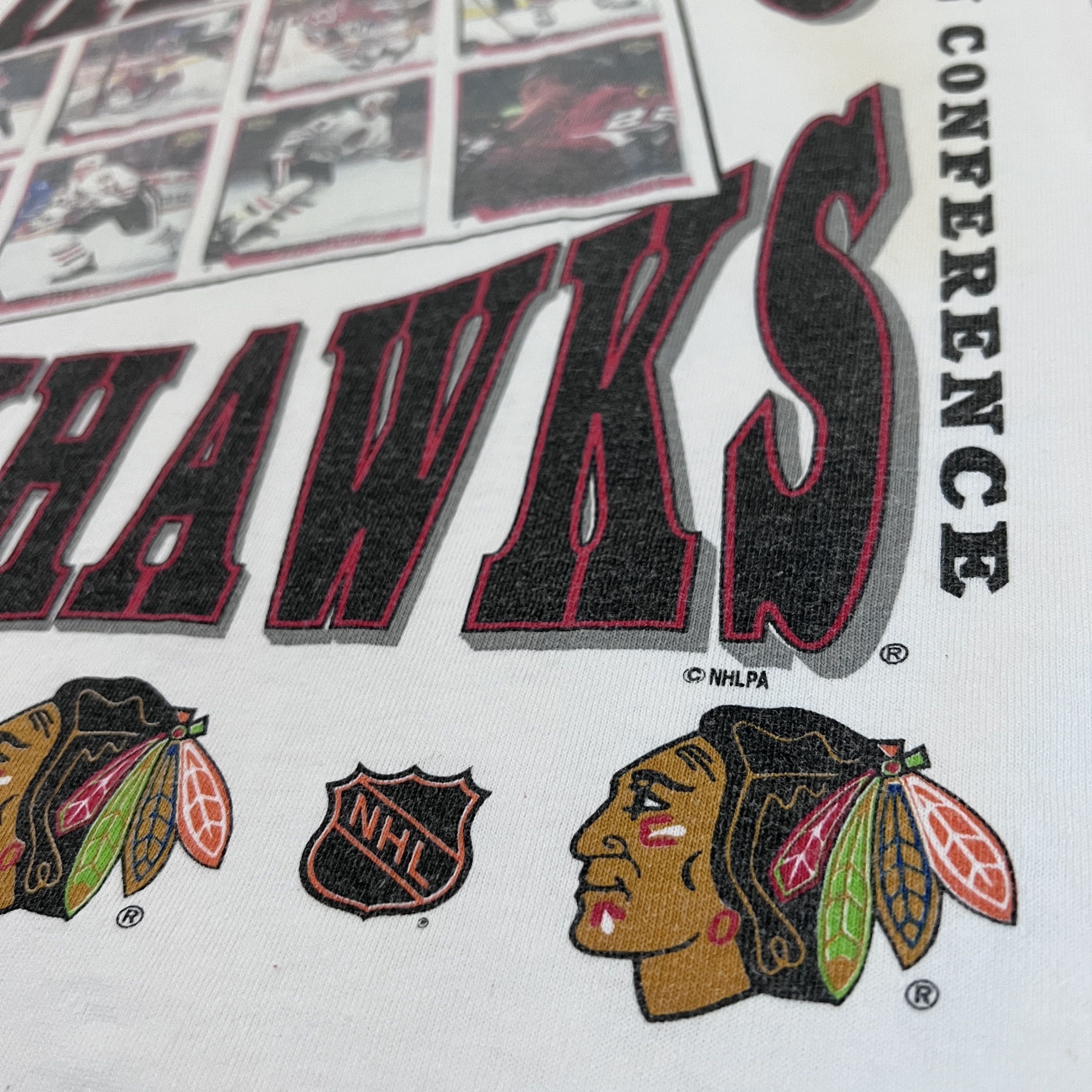 NHL Vintage Chicago Blackhawks NHL Photography Tee 2XL Hockey Size US XXL / EU 58 / 5 - 4 Thumbnail