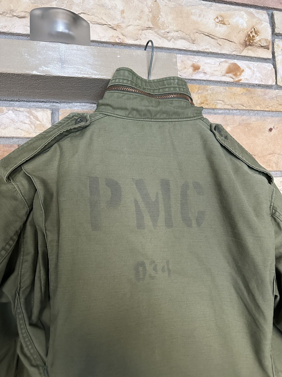 Vintage Vintage 70s PMC Stencil Military Field Jacket Coat Size US S / EU 44-46 / 1 - 3 Thumbnail