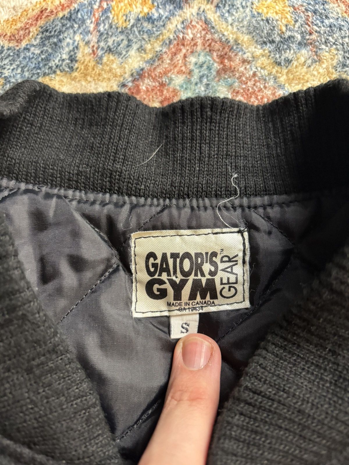 Vintage Vintage Gator’s Gym Varsity Jacket Small Size US S / EU 44-46 / 1 - 3 Thumbnail