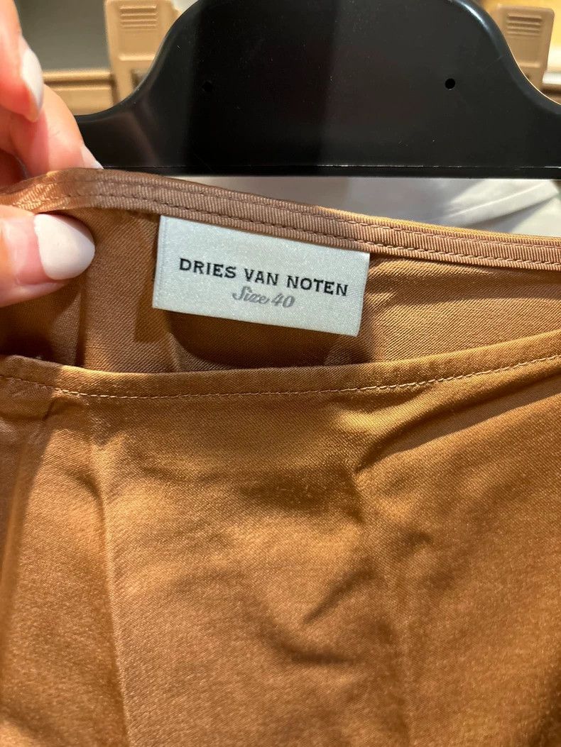 Dries Van Noten dries van noten size:40 Orange skirt Size 42" / US 20 - 3 Thumbnail