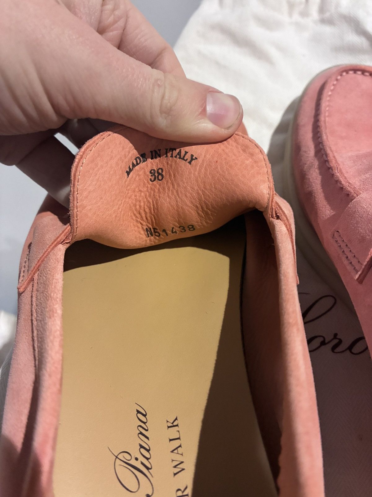 Loro Piana Loro piana pink summer charm walk uk 5 eu 38 Size US 8 / IT 38 - 7 Thumbnail