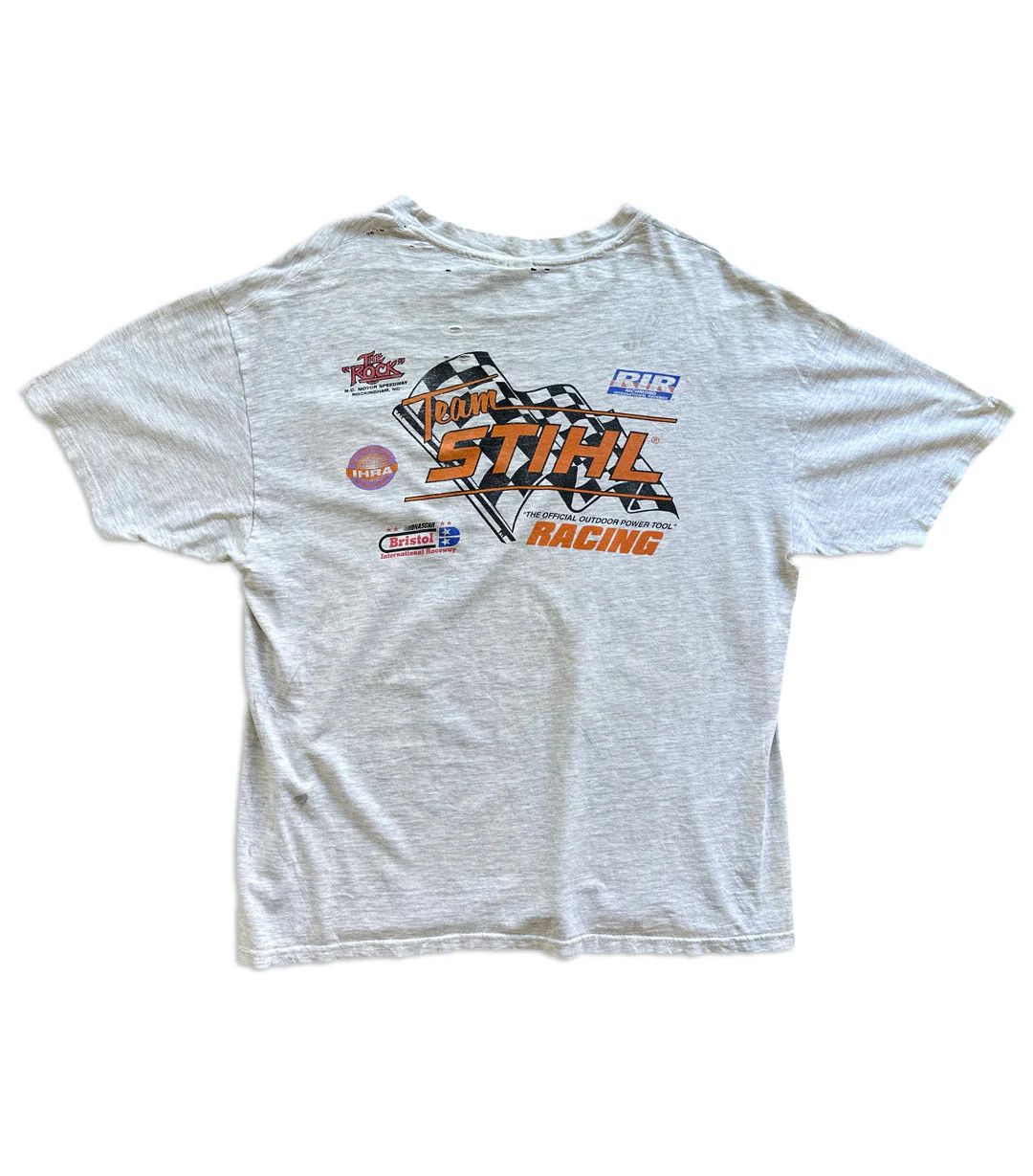 Vintage 90's Vintage Stihl Racing T-Shirt Size US XL / EU 56 / 4 - 2 Thumbnail
