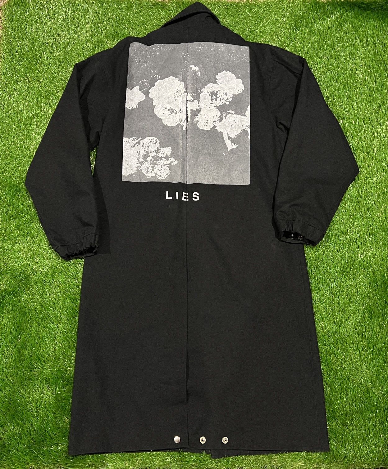 Mr. Completely Mr Completely Black Duck Canvas Duster Trench Coat Jacket Size US S / EU 44-46 / 1 - 1 Thumbnail