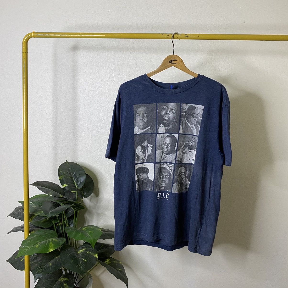 Rap Tees H&M x Notorious Big Biggie Rapper Collaboration T Shirt Size US L / EU 52-54 / 3 - 1 Thumbnail