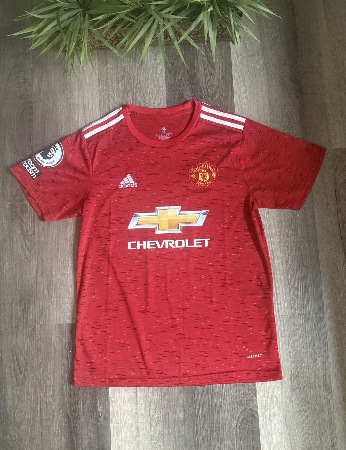 Adidas Adidas Manchester United 20/21 Home Soccer Jersey Football Size US M / EU 48-50 / 2 - 1 Thumbnail