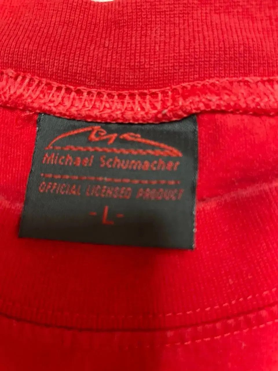 Formula 1 Vintage Red T-Shirt Tee Michael Schumacher F1 Champion Size US L / EU 52-54 / 3 - 2 Thumbnail