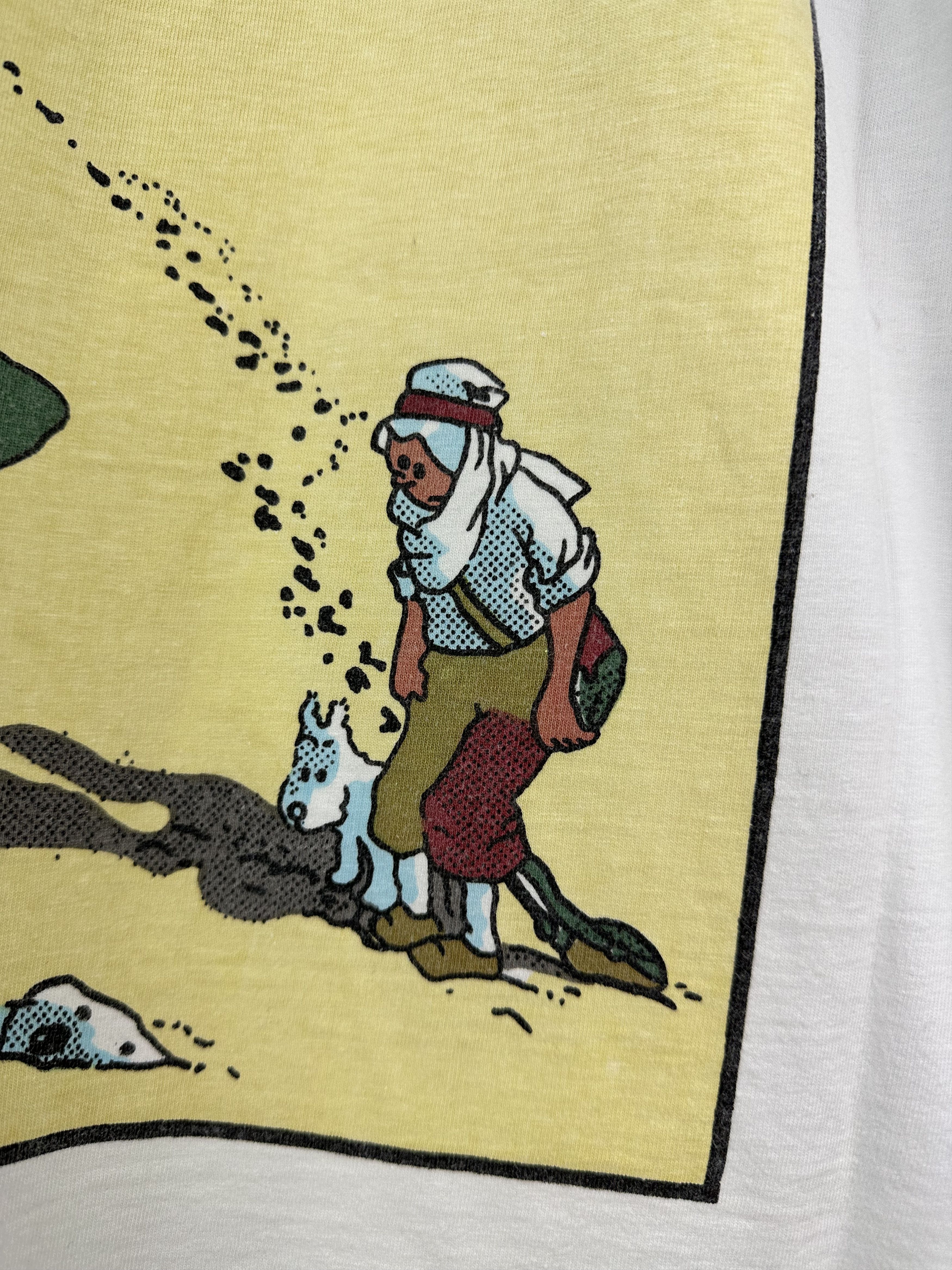 Cartoon Network × Vintage Vintage Adventures Tintin Cigaras Pharaon Shirt Tee Rare Size US L / EU 52-54 / 3 - 11 Thumbnail