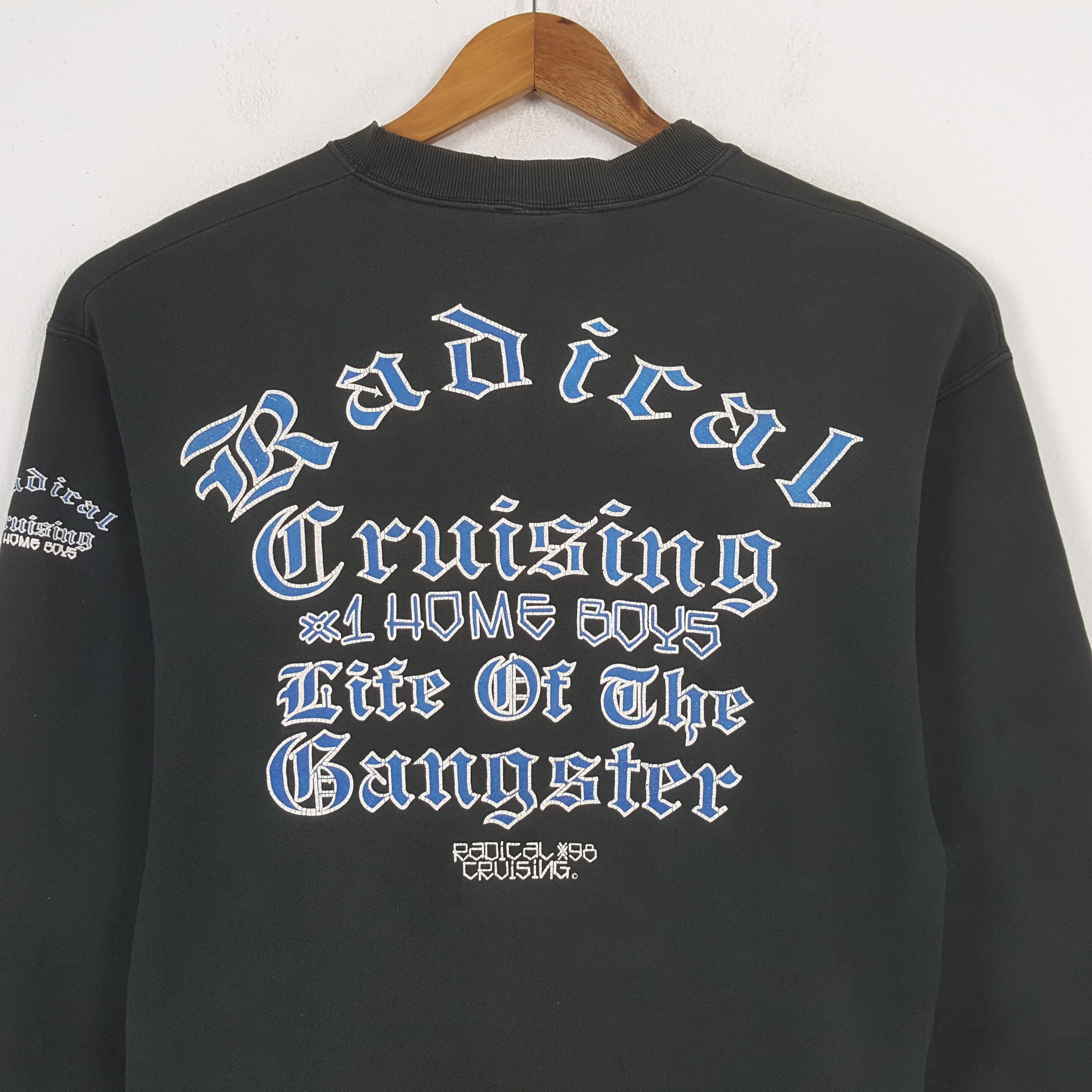Vintage Vintage RADICAL CRUISING Streetwear Style Sweatshirt C289N15 Size US M / EU 48-50 / 2 - 2 Thumbnail