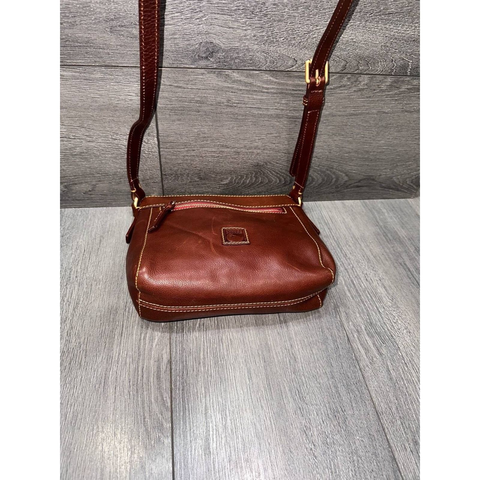 Dooney & Bourke Dooney & Bourke Florentine Leather Allison Cross Bag A639115 Size ONE SIZE - 4 Thumbnail