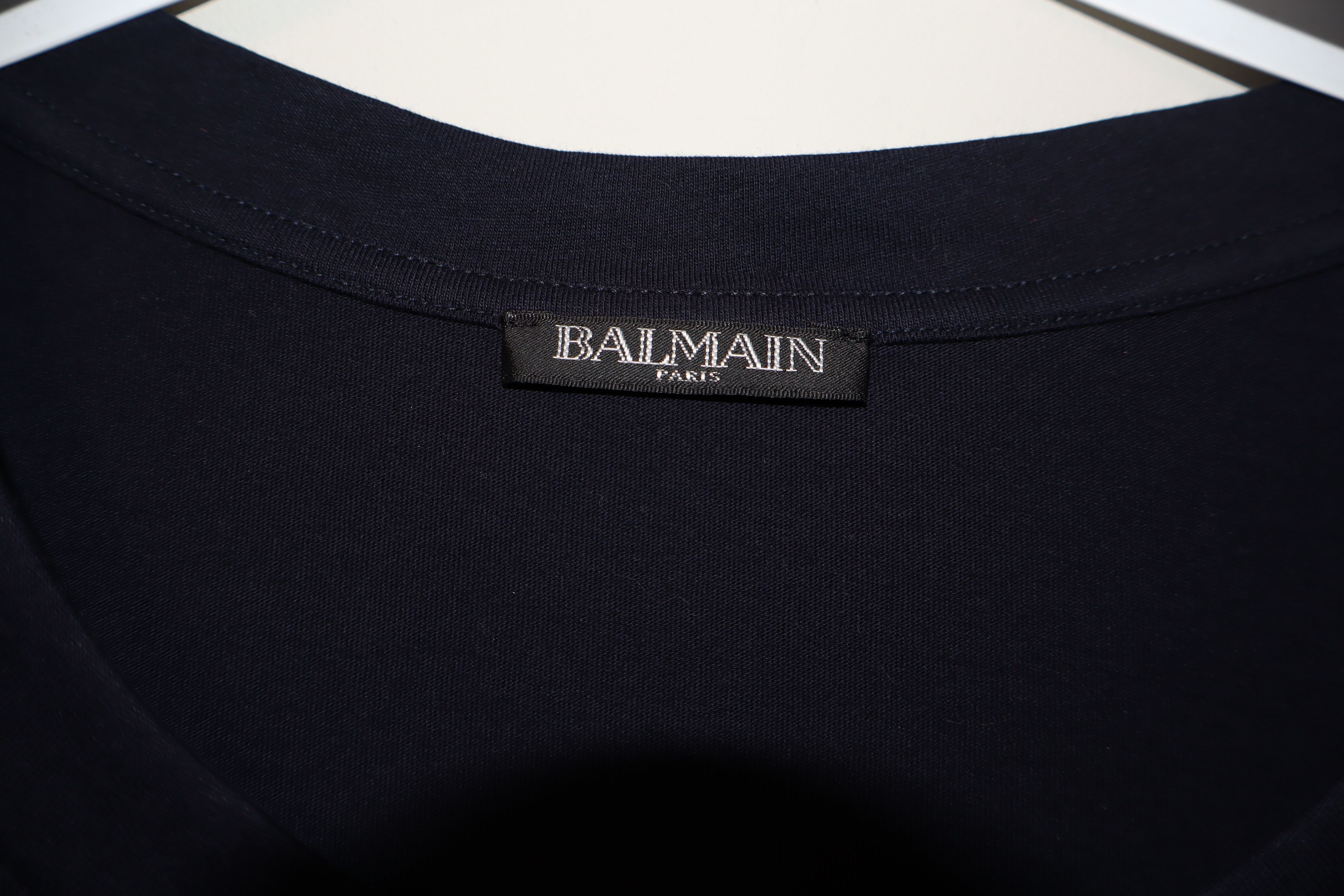 Balmain Balmain flock print logo tanktop Size US M / EU 48-50 / 2 - 3 Thumbnail