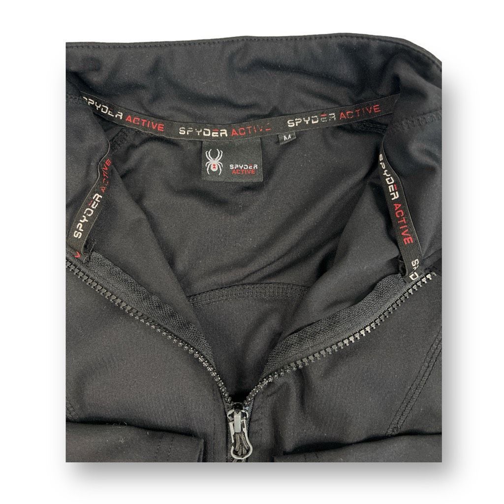 Spyder Spyder Active Full Zip Black Jacket Size Medium Size M / US 6-8 / IT 42-44 - 7 Thumbnail