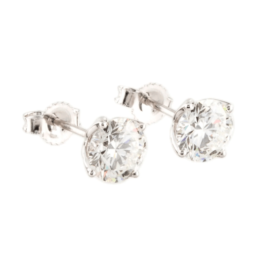 Other 2.00 Ct. Tw. Lab Grown Diamond Studs in 14K White Gold Size ONE SIZE - 2 Thumbnail