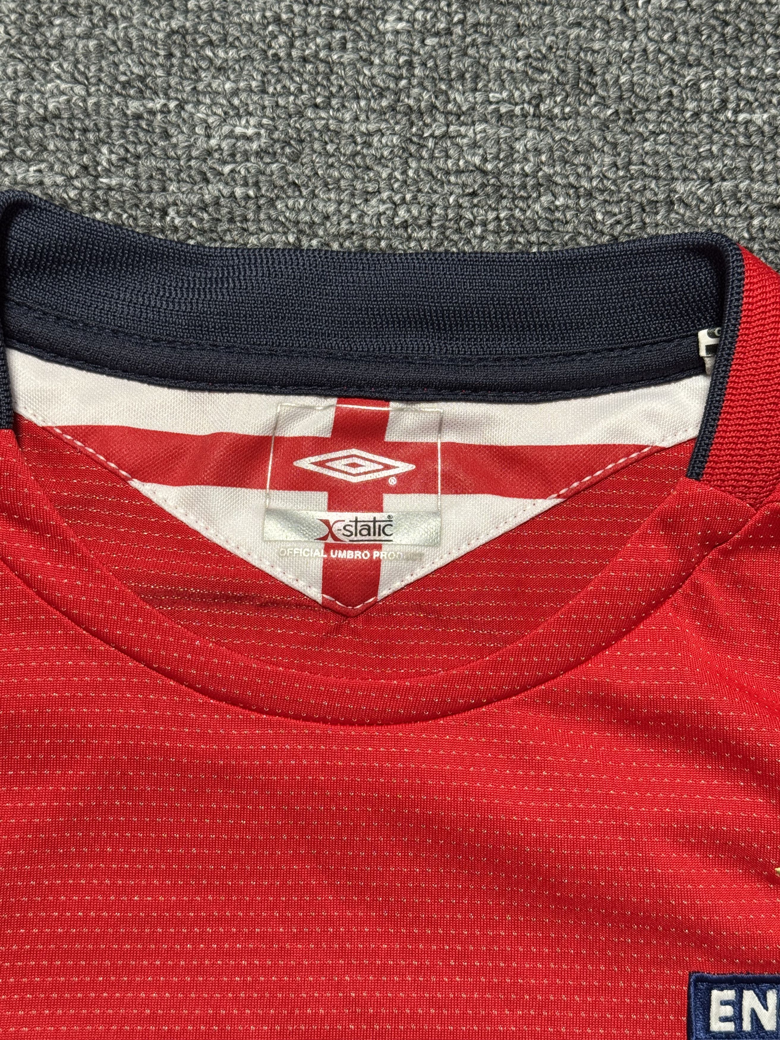 Umbro Vintage Umbro ENGLAND 2004 2005 Away Jersey Size L Soccer Size US L / EU 52-54 / 3 - 4 Thumbnail