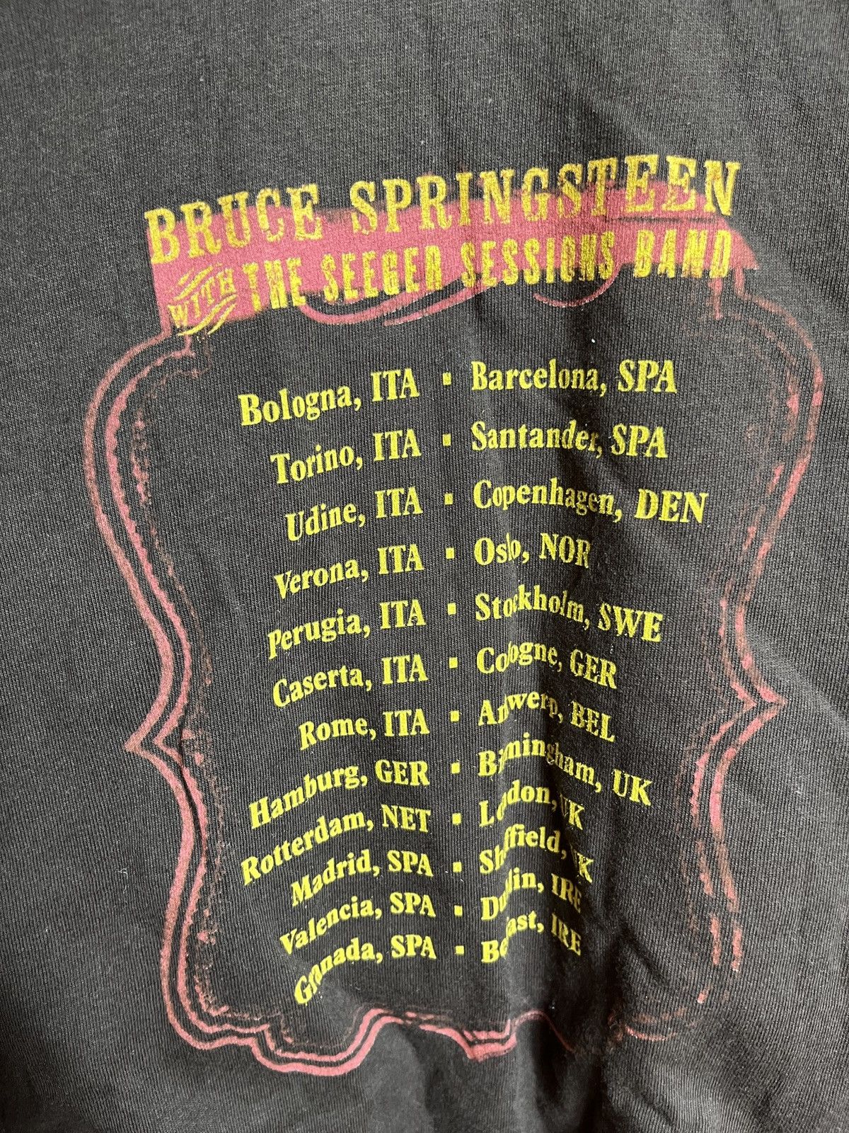 Band Tees bruce springsteen the seeger sessions gildan 2006 brown Size US XL / EU 56 / 4 - 7 Thumbnail