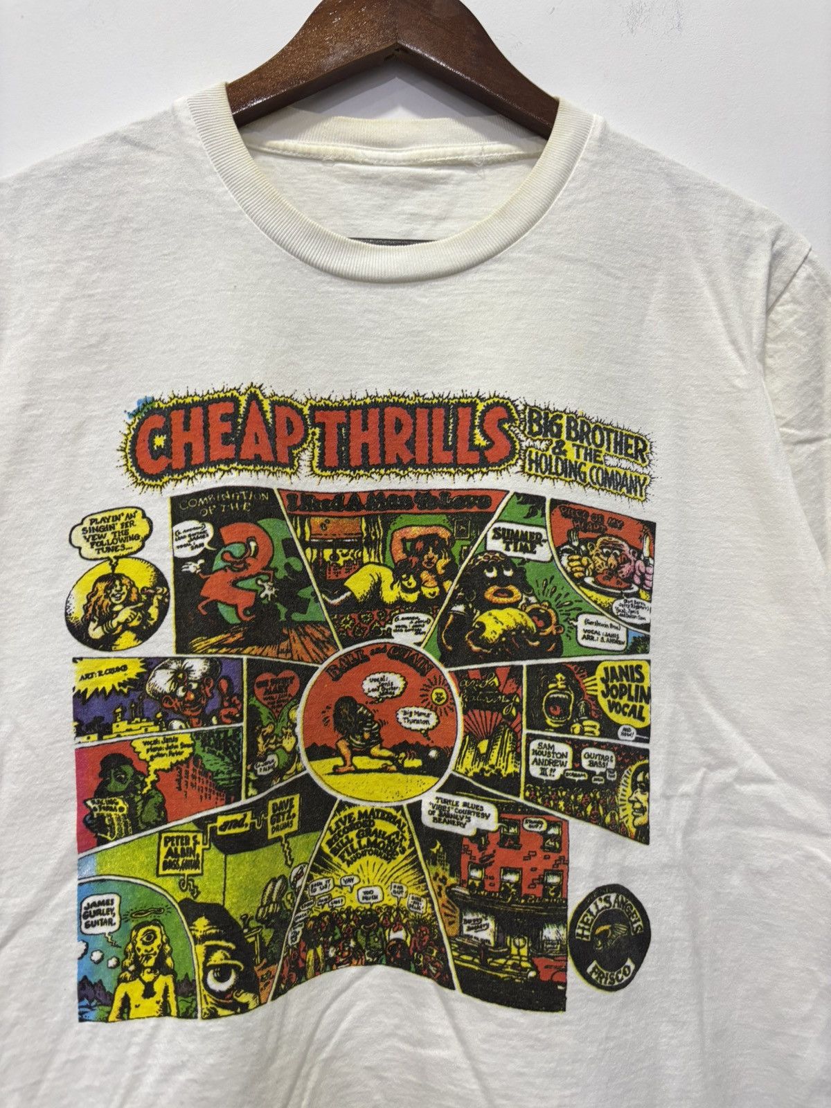 Band Tees Vintage Janis Josplin Cheap Thrills Tshirt Size US M / EU 48-50 / 2 - 2 Thumbnail