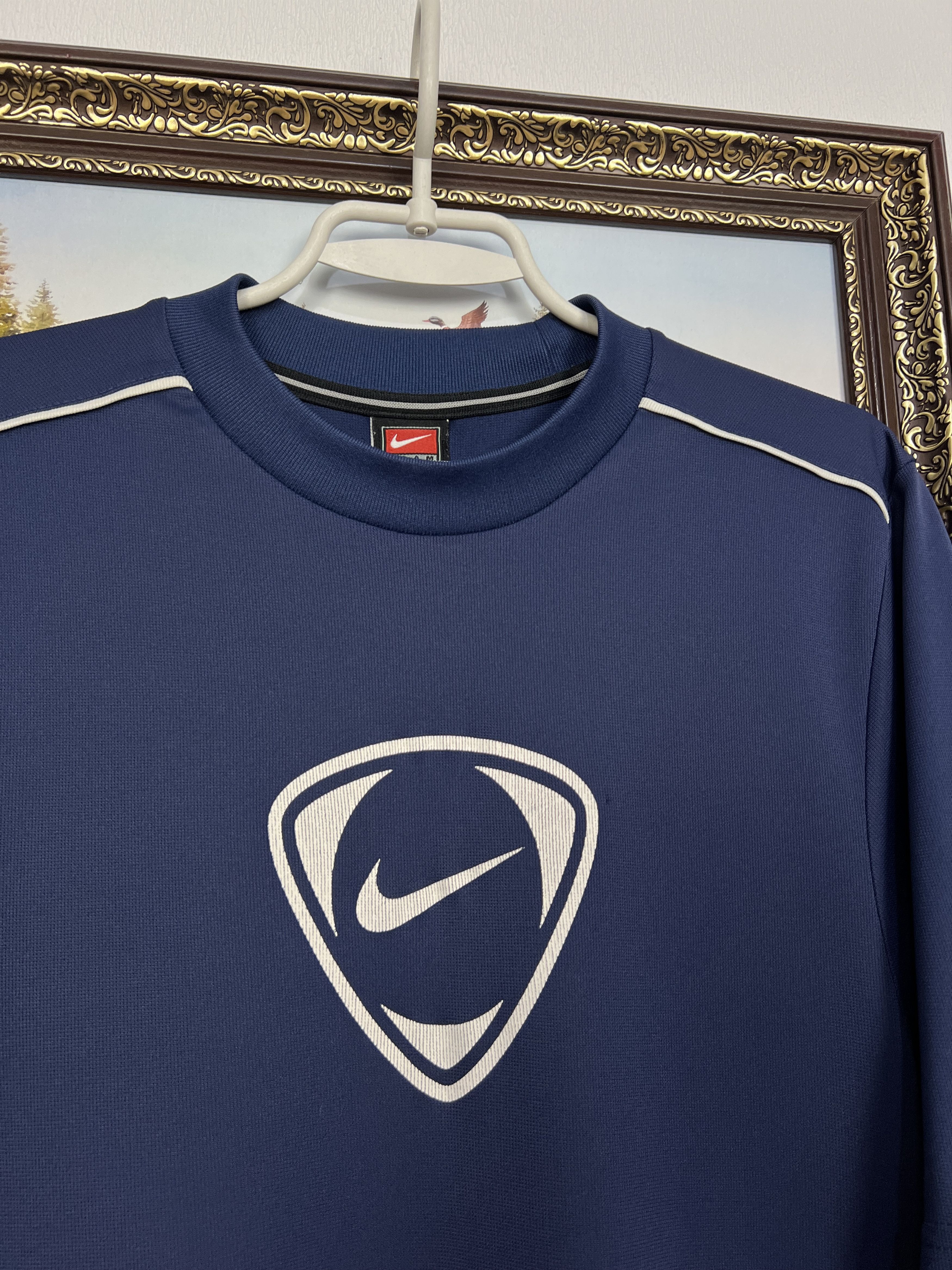 Nike Vintage Sport Template Big Center Logo Shirt Swoosh Jersey Size US M / EU 48-50 / 2 - 4 Thumbnail