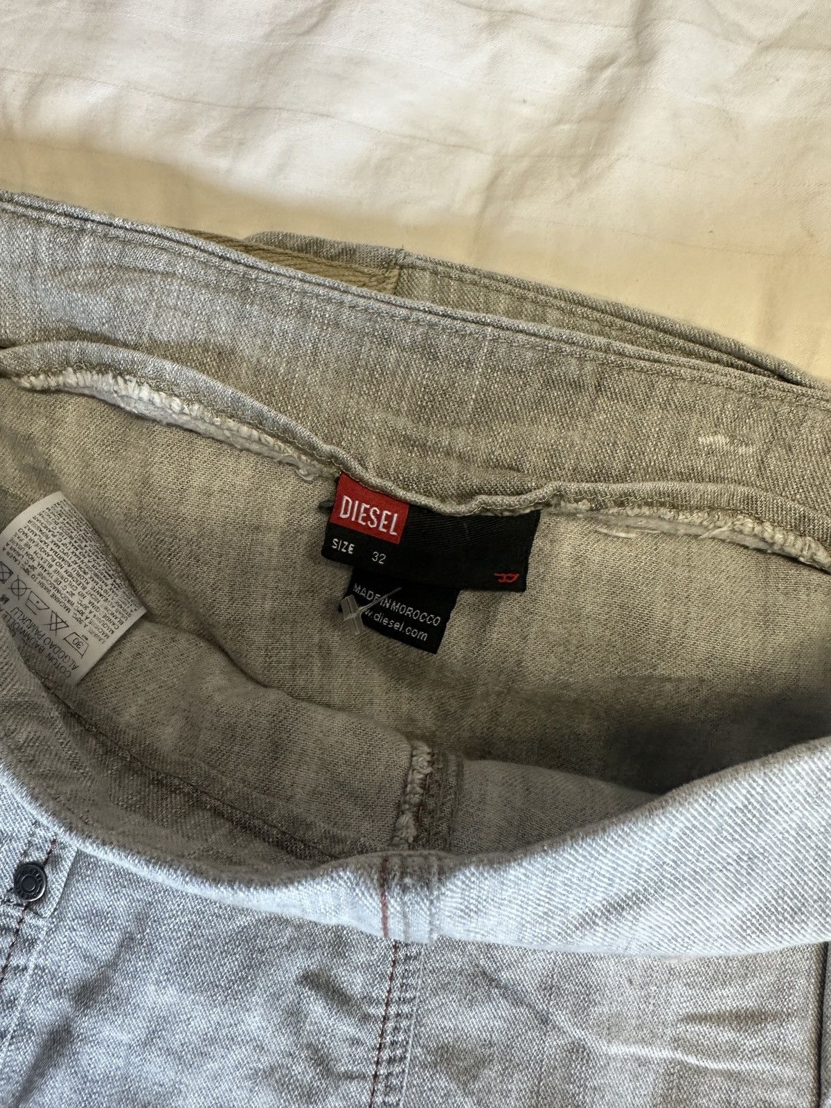 Diesel Diesel Skirt Vintage Y2K Belted Denim Knee-Length Size 32" / US 10 / IT 46 - 3 Thumbnail