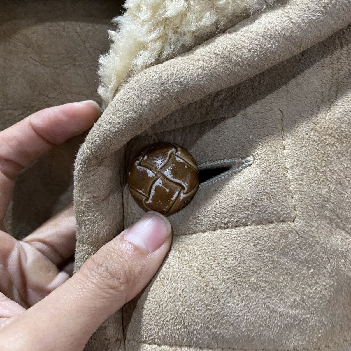 Schott Vintage Schott Sheepskin Shearling Jacket Coat Leather Size US S / EU 44-46 / 1 - 10 Thumbnail