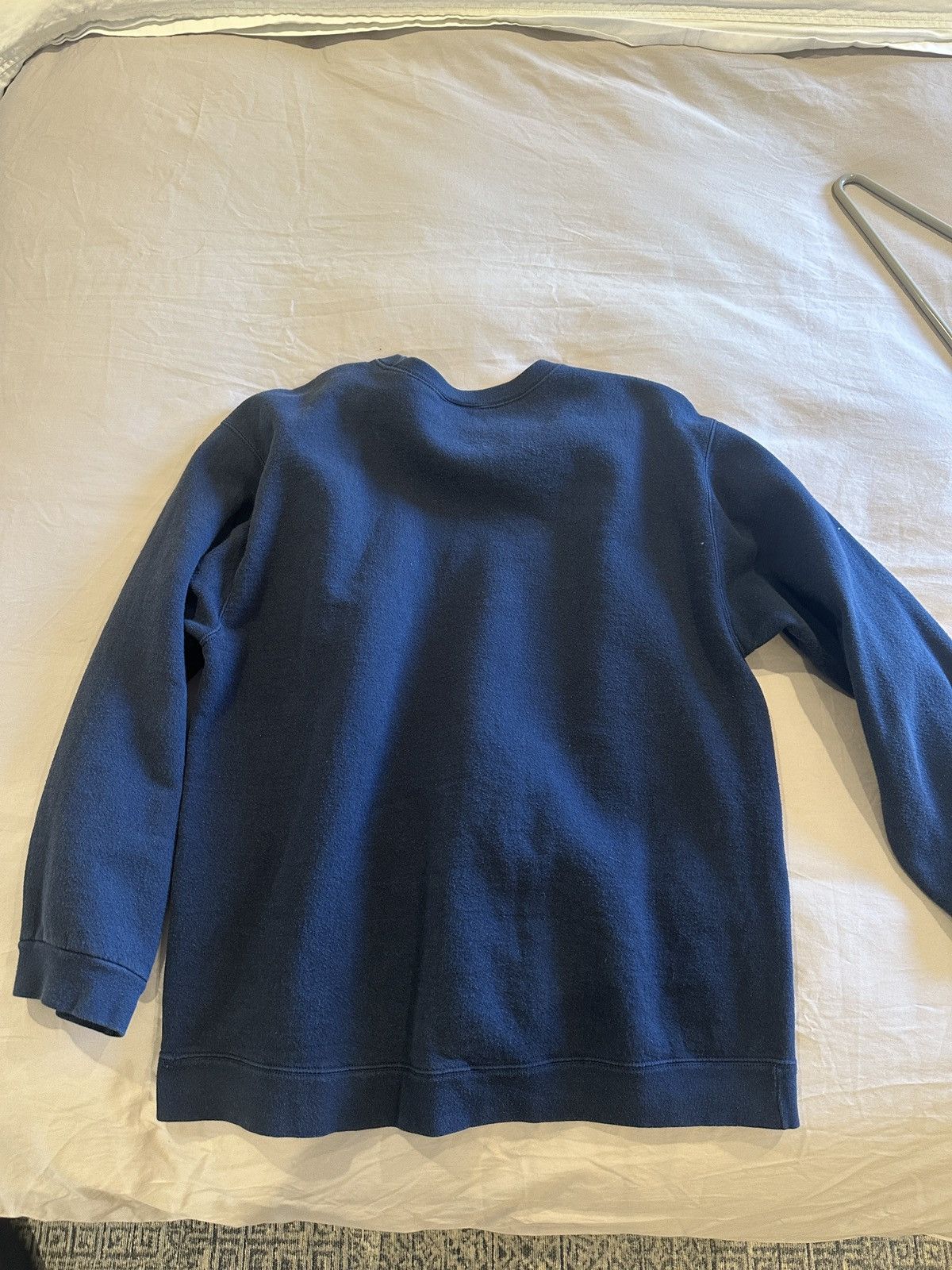 Nike Blue Nike Swoosh Crewneck Sweatshirt Size US L / EU 52-54 / 3 - 2 Thumbnail