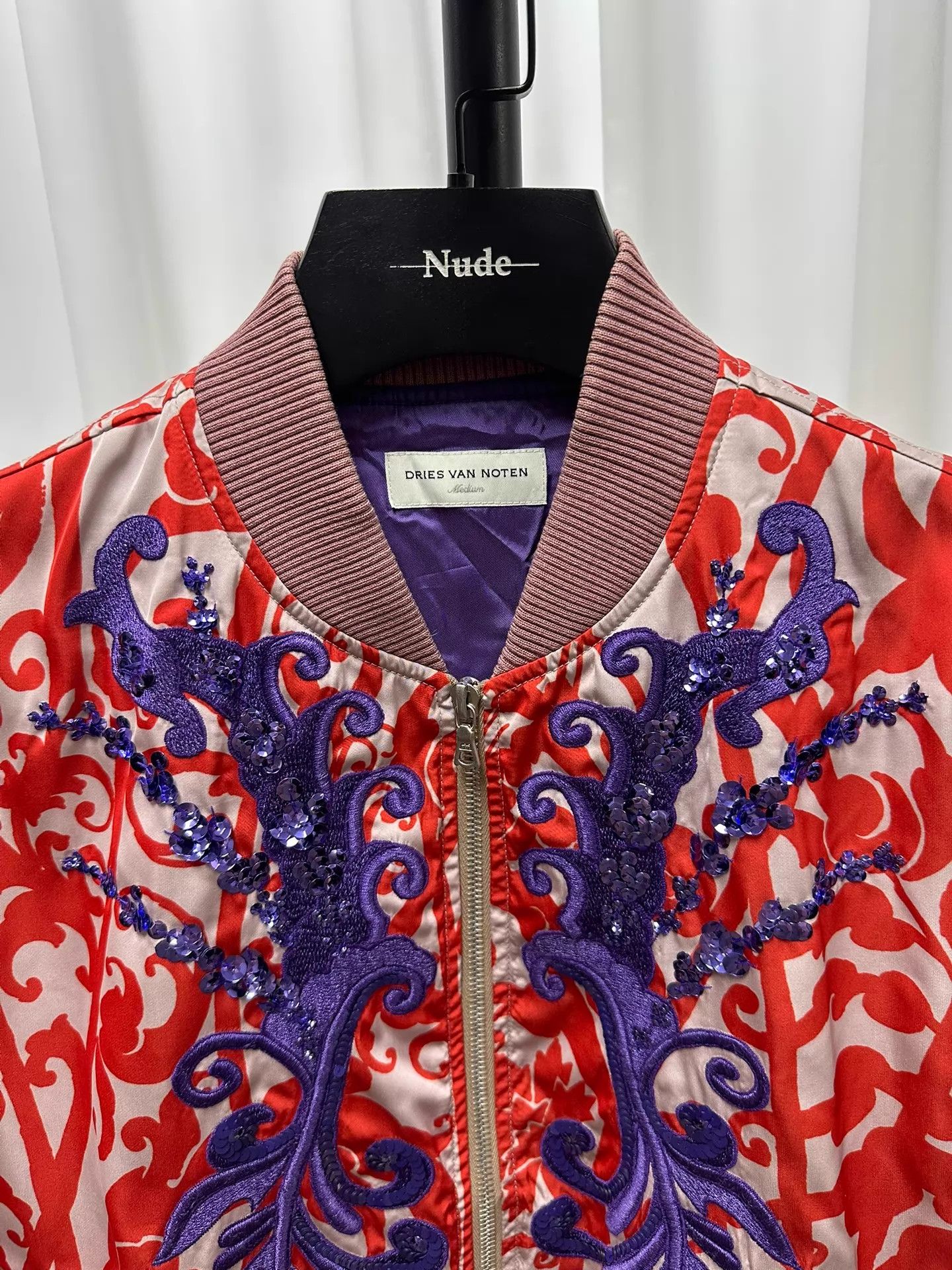 Dries Van Noten Dries Van Noten Beaded Embroidered Floral Jacket M Size US M / EU 48-50 / 2 - 4 Thumbnail