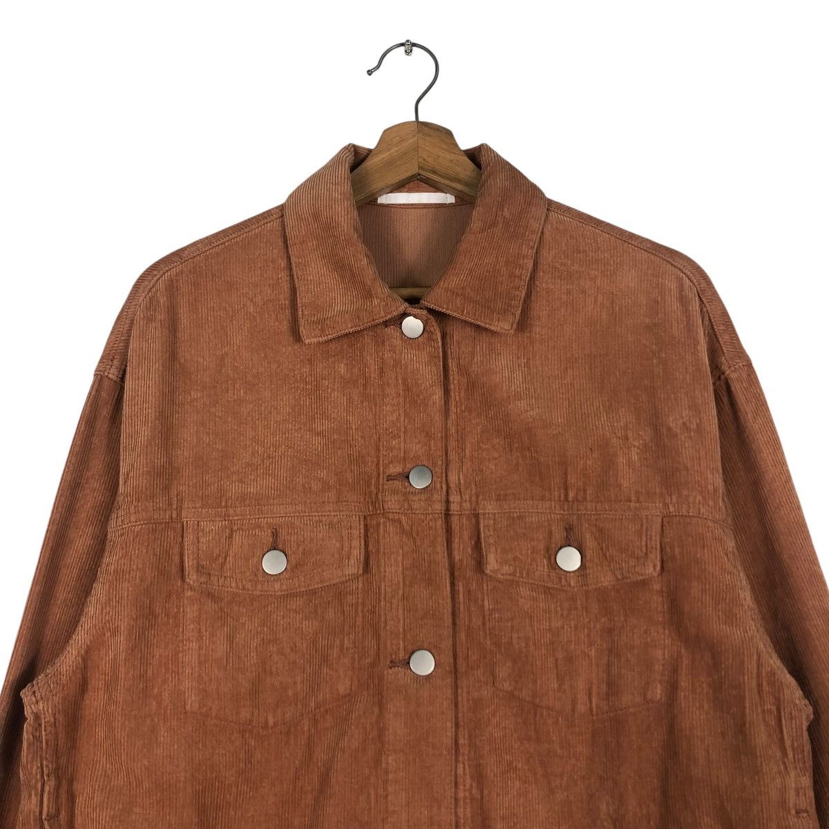 Japanese Brand 🔥CROPPED CORDUROY BIKER JACKET UNIQLO JAPAN ISSEY MIYAKE Size US L / EU 52-54 / 3 - 3 Thumbnail