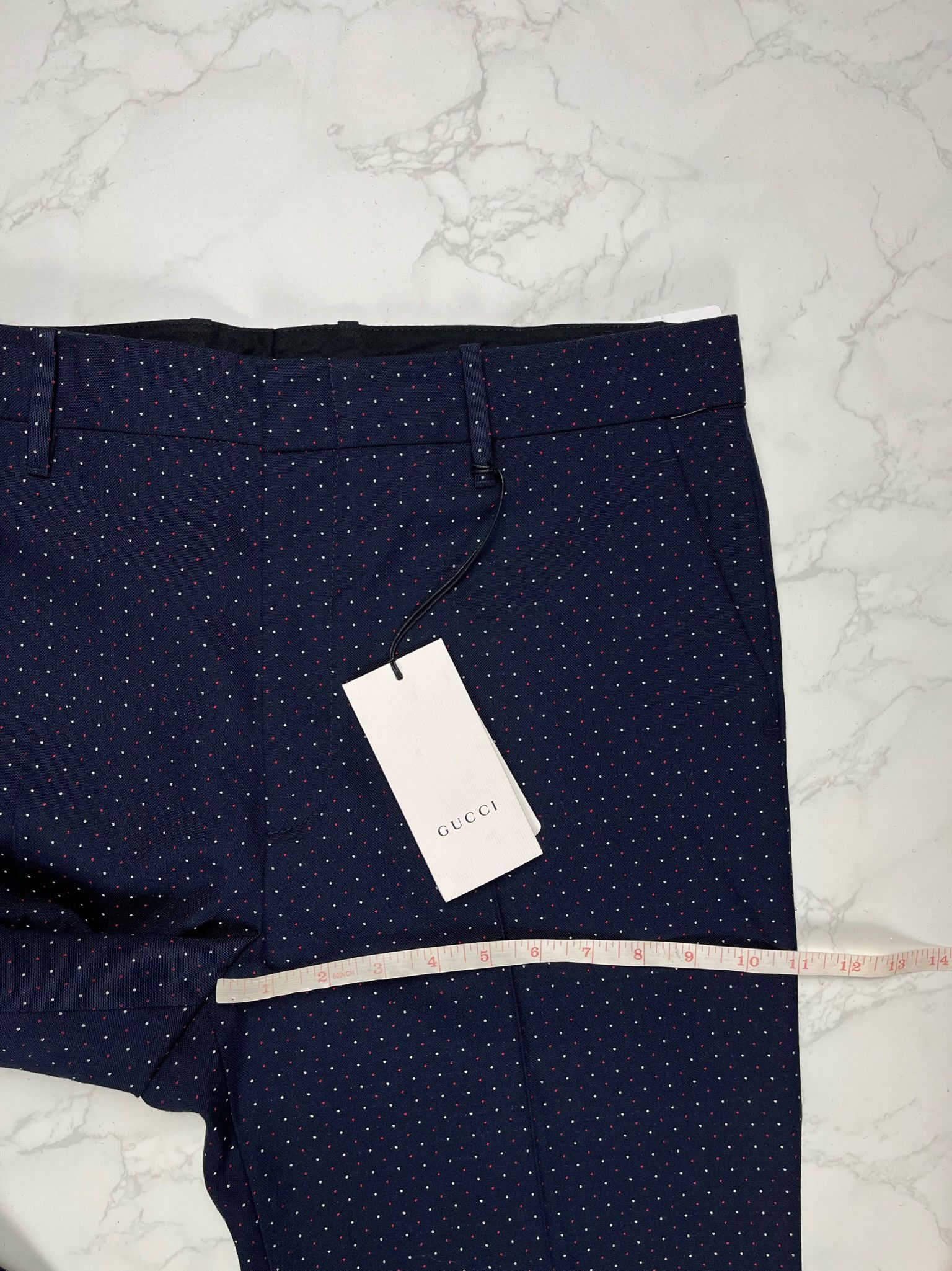 Gucci 🔥75% OFF🔥 [SALE] Gucci Polka Dot Wool Ankle Pants Size 30" / US 8 / IT 44 - 4 Thumbnail