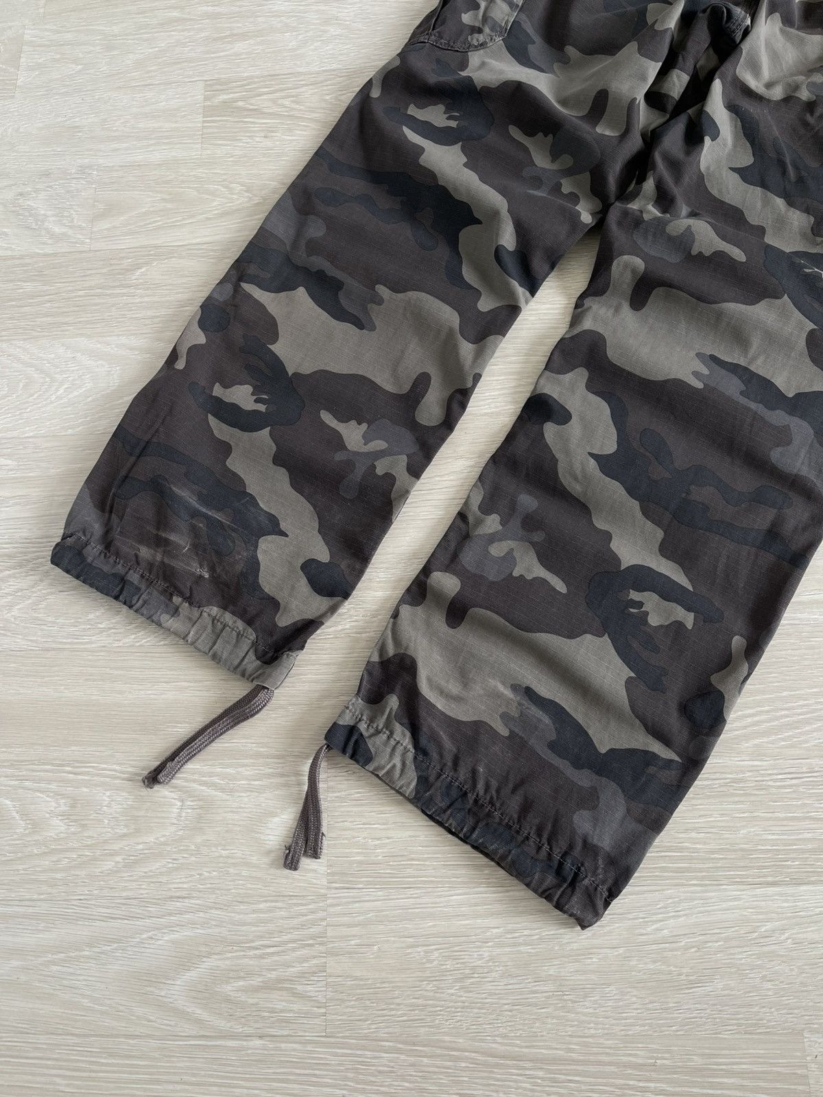 G-Star G Star Raw Military Camo Baggy Distressed Cargo Pants Size US 30 / EU 46 - 13 Thumbnail