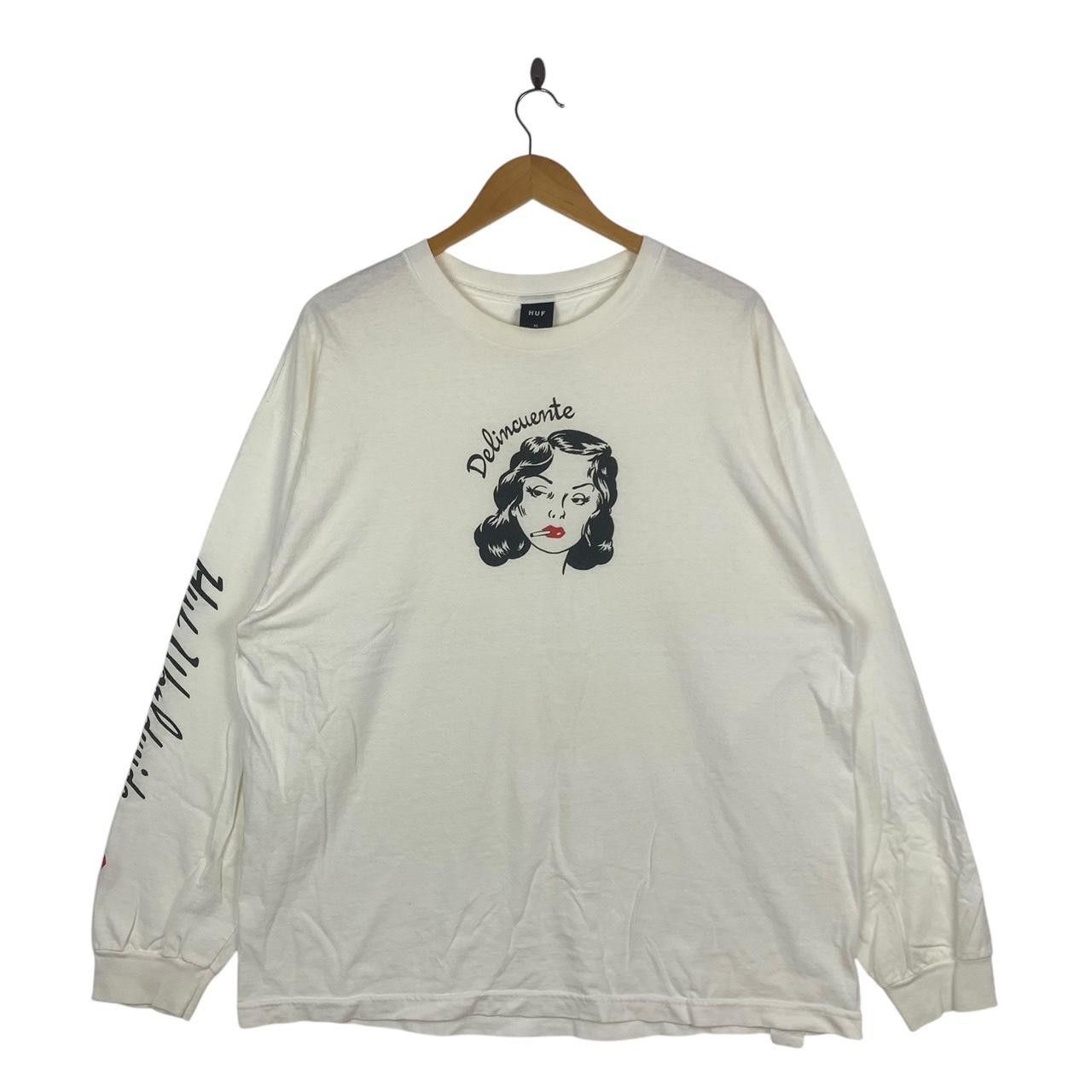 Huf HUF SKATEBOARD DELINCUENTE 2019 S/S Tee Shirt Top Size US XL / EU 56 / 4 - 1 Thumbnail