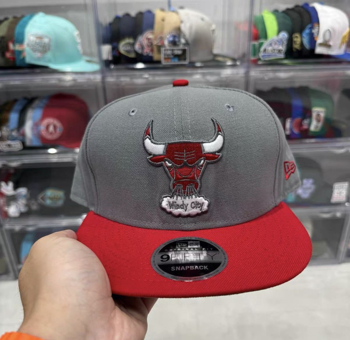New Era New Era NBA Chicago Bulls flat brim baseball cap J32 Size ONE SIZE - 1 Thumbnail