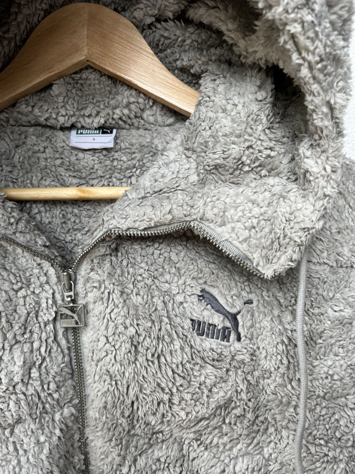Puma 💥Puma Vintage Heavy Fleece Hard Pile Jackets Size US S / EU 44-46 / 1 - 5 Thumbnail