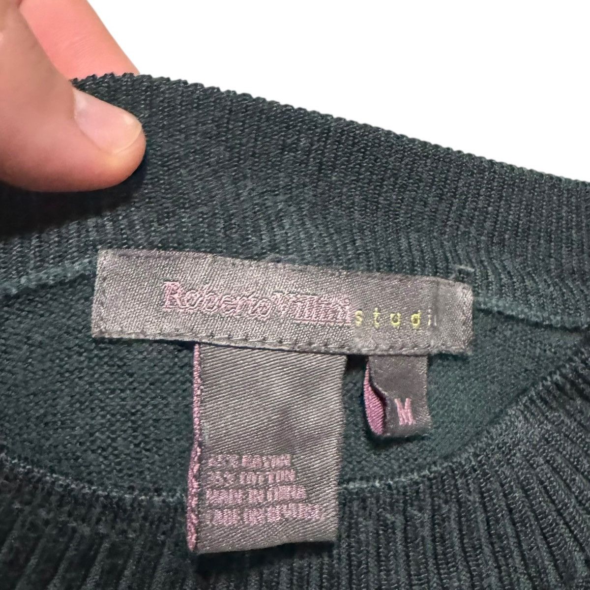 Other Vintage Roberto Villini Studio Square Sweater Men's M Size US M / EU 48-50 / 2 - 4 Thumbnail