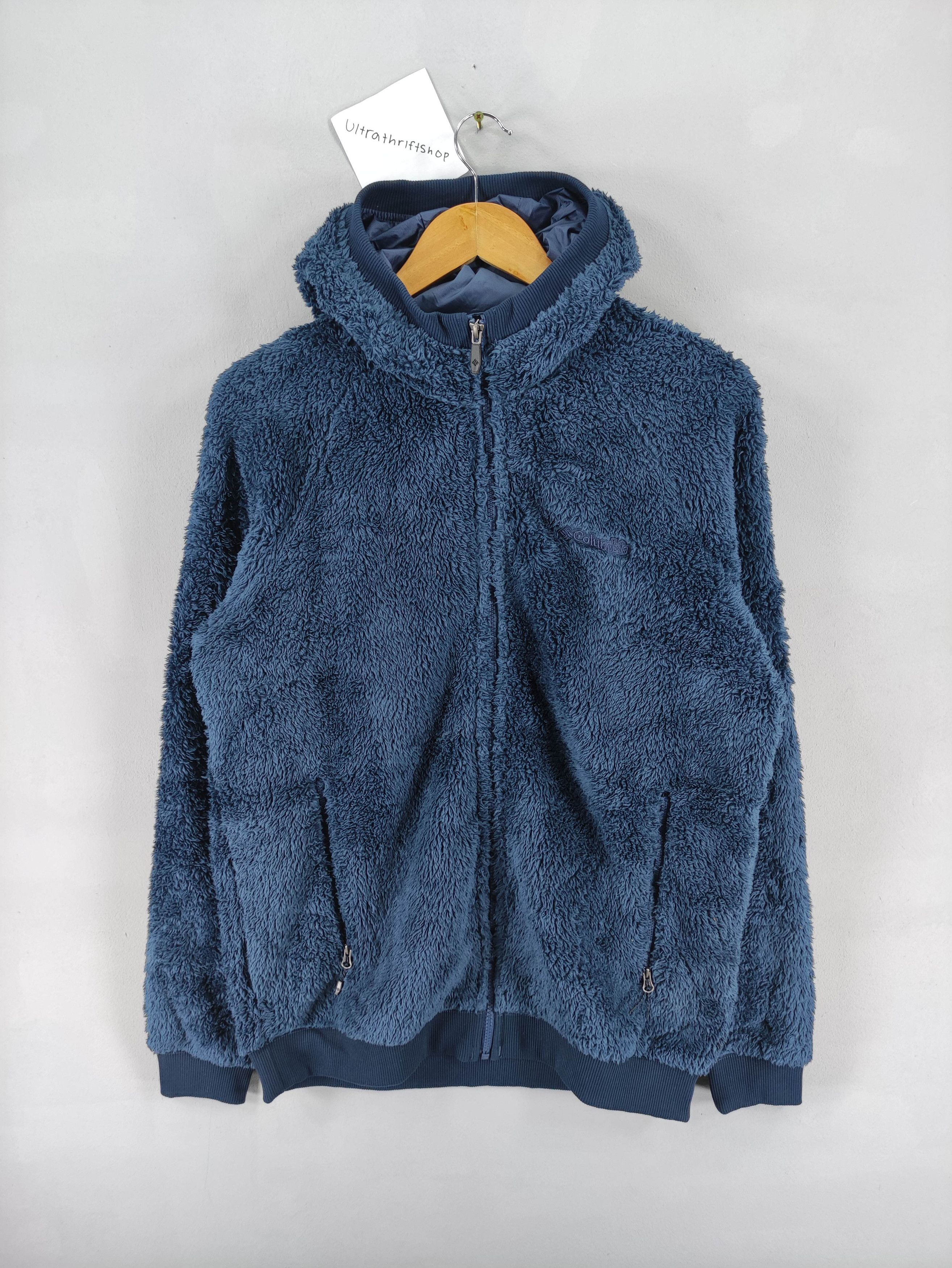 Columbia Vintage Columbia Fleece Hoodie Jacket Sweater Zipper Size US XL / EU 56 / 4 - 1 Thumbnail
