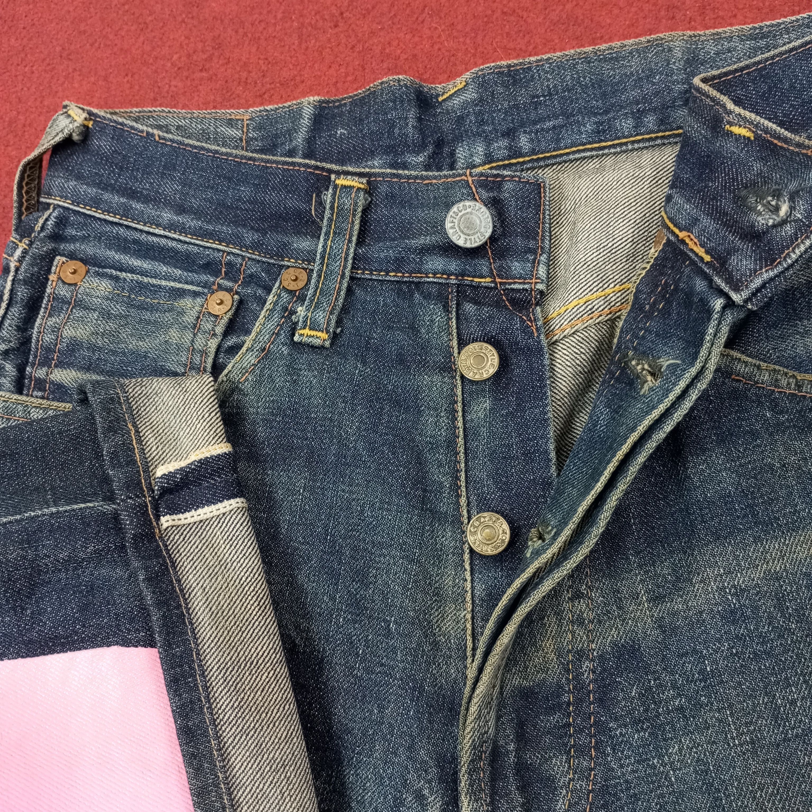 Evisu Evis Japanese Brand Custom Daicock Jeans c252n6 Size US 26 / EU 42 - 13 Thumbnail