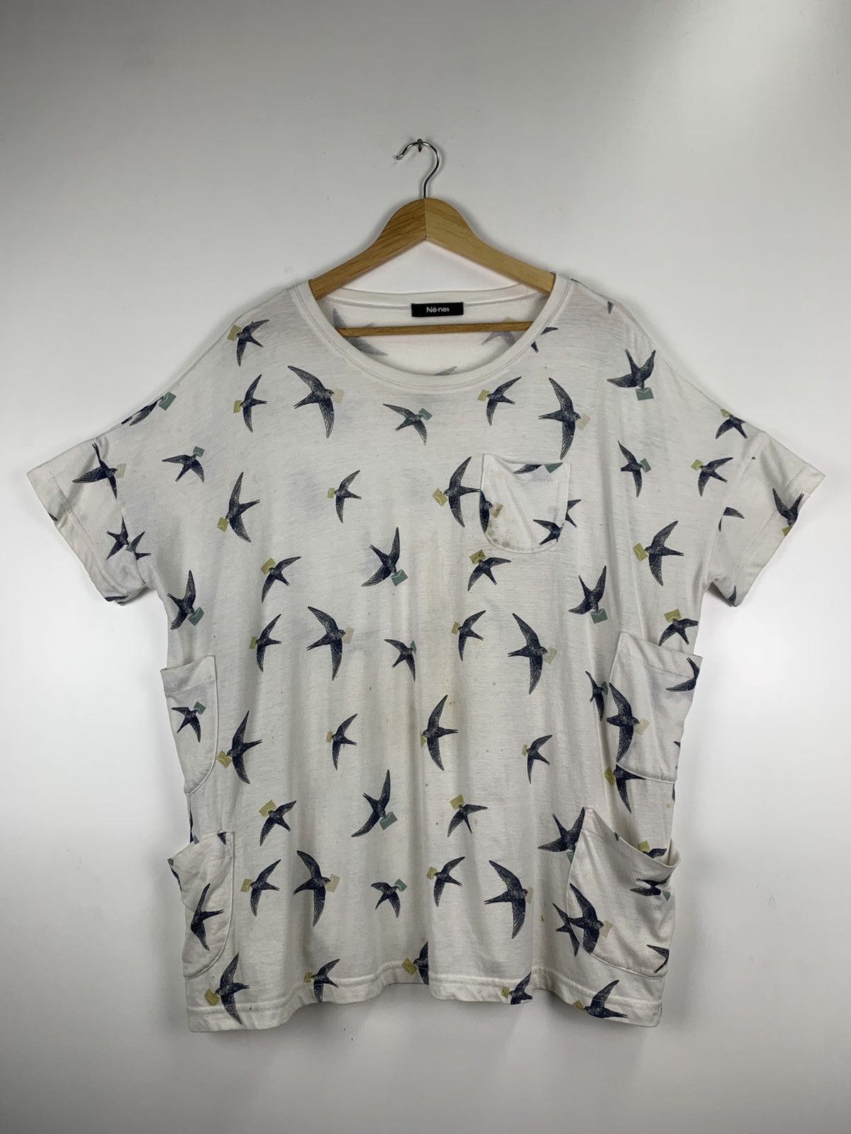 Ne-Net Ne-net all printed Tee Size US XL / EU 56 / 4 - 2 Thumbnail