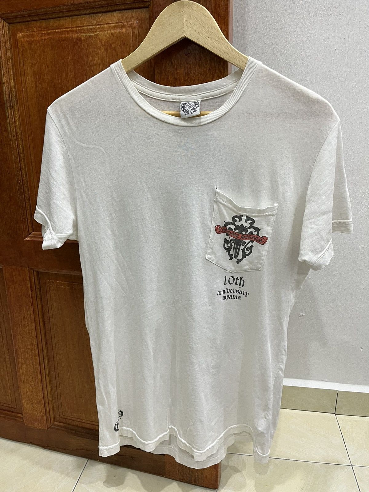超美品 Chrome Anniversary 10th Exclusive Hearts Chrome Hearts トップス