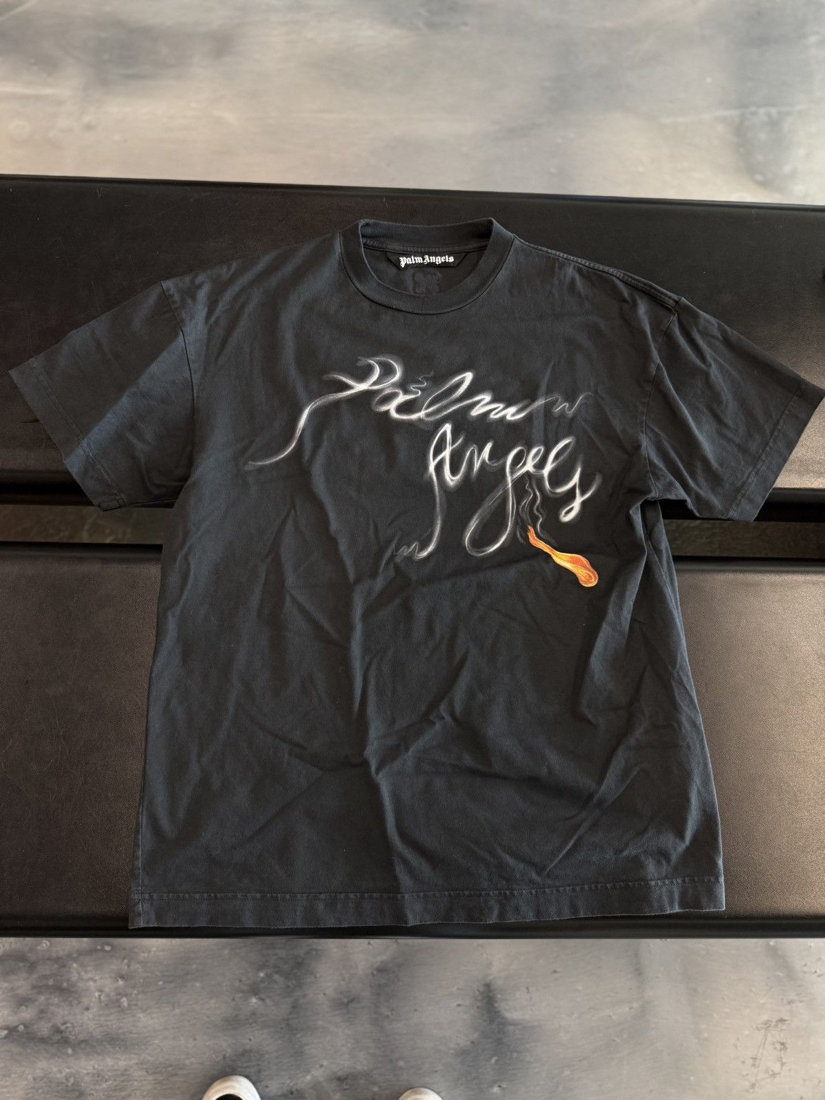 Palm Angels Palm Angels Foggy PA Tee Size US S / EU 44-46 / 1 - 1 Thumbnail