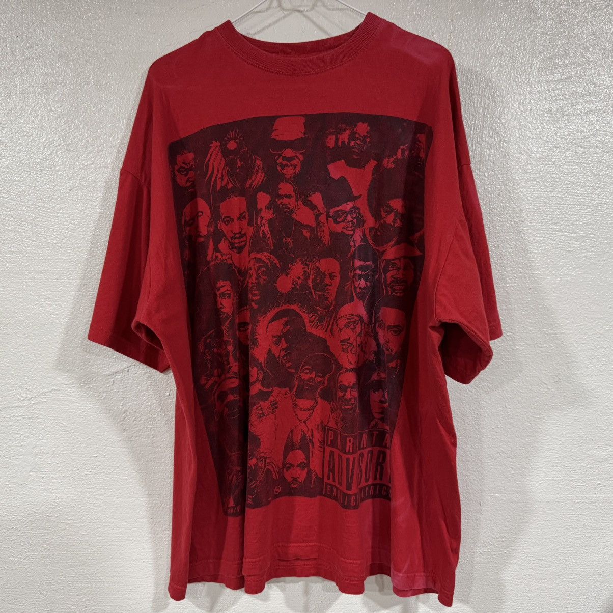 Vintage 3XL Vintage Y2K Rap Hip Hop Artist Collage T Shirt Mens 3XL Size US XXL / EU 58 / 5 - 1 Thumbnail