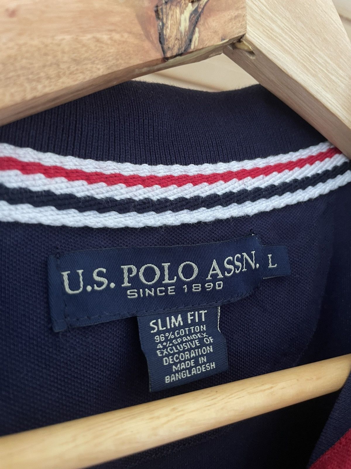 U.S. Polo Assn. Vintage Big Logo Polo Ralph Lauren USA #3 Chief Keef Size US L / EU 52-54 / 3 - 11 Thumbnail