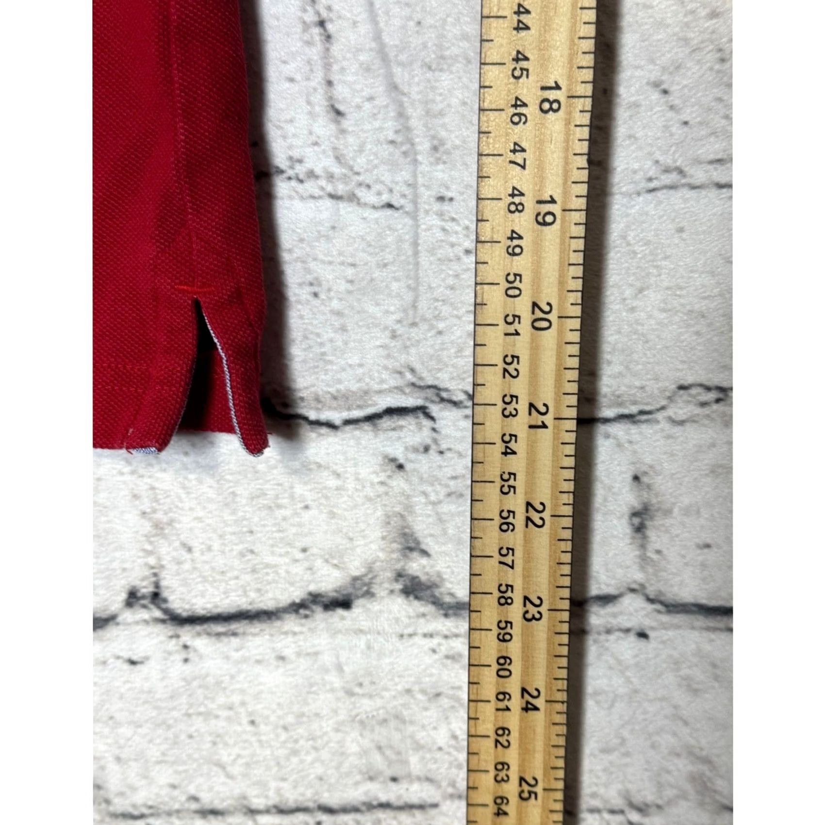 Tommy Hilfiger Tommy Hilfiger Polo Shirt Men Custom Fit Red Short Sleeve Size M Size US M / EU 48-50 / 2 - 6 Thumbnail