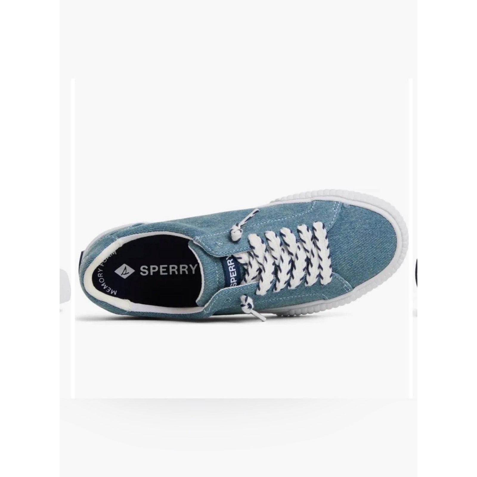 Sperry Sperry Bermuda Comfort Boat Sneaker Light Denim Blue Wash 8 Size US 8 / IT 38 - 3 Thumbnail