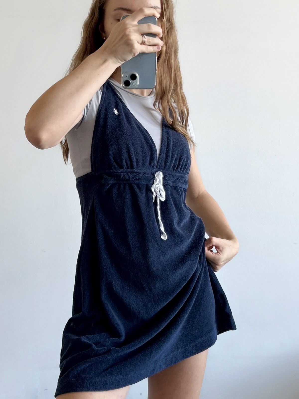 Polo Ralph Lauren Dress Polo ralph lauren Terry Empire-Waist Halter Cover-Up Size M / US 6-8 / IT 42-44 - 9 Thumbnail