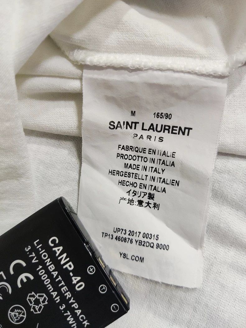 Saint Laurent Paris Saint laurent paris short sleeves 2506-Nextarrow Size S / US 4 / IT 40 - 6 Thumbnail