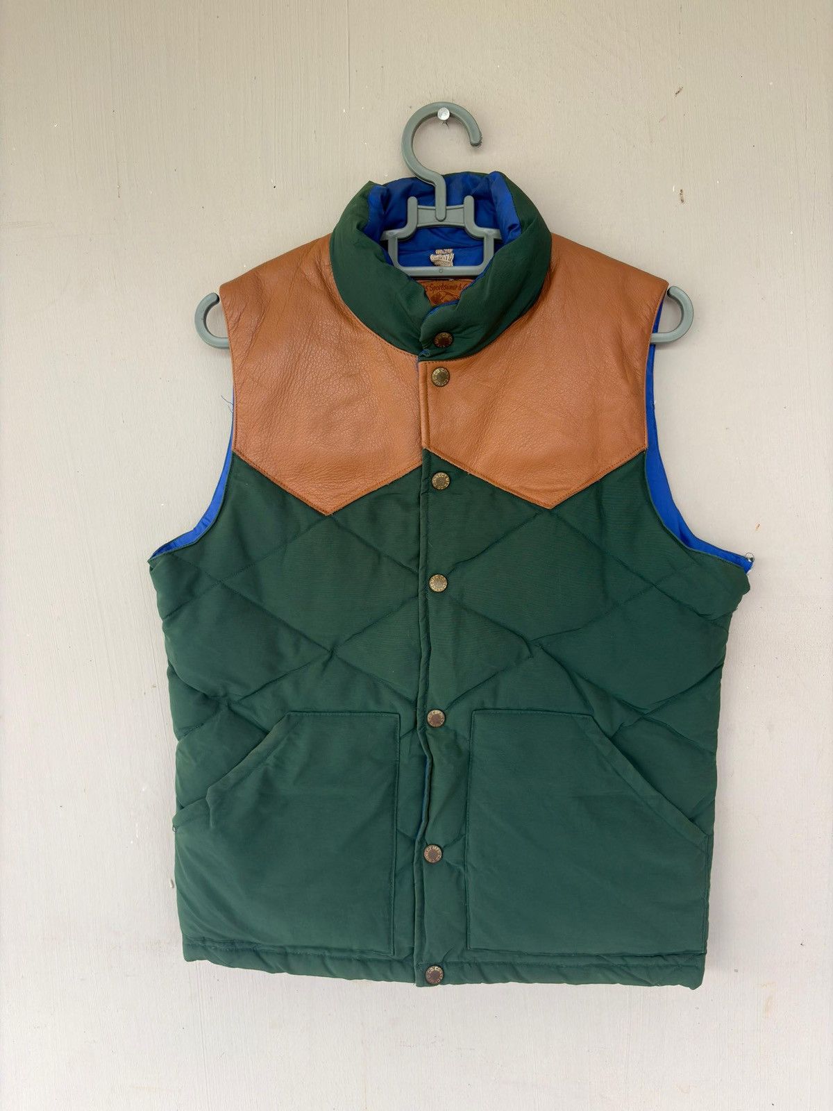 Pherrow's Vtg Pherrow’s Quilted Puffer Vest Leather Trimmed Design Size US S / EU 44-46 / 1 - 1 Thumbnail