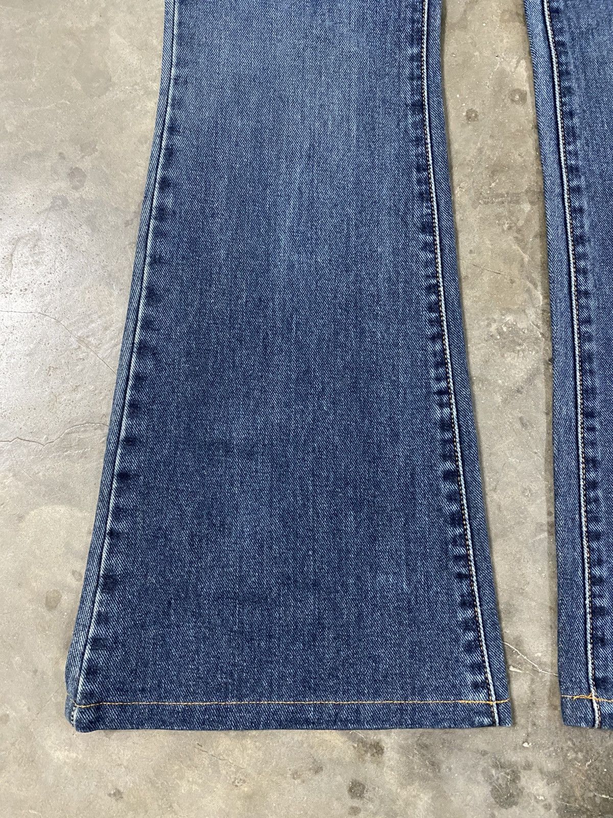 If Six Was Nine × Japanese Brand × Le Grande Bleu (L.G.B.) Super Flare Jeans Japan C-Seventeen Flared @254 Size US 29 - 2 Thumbnail